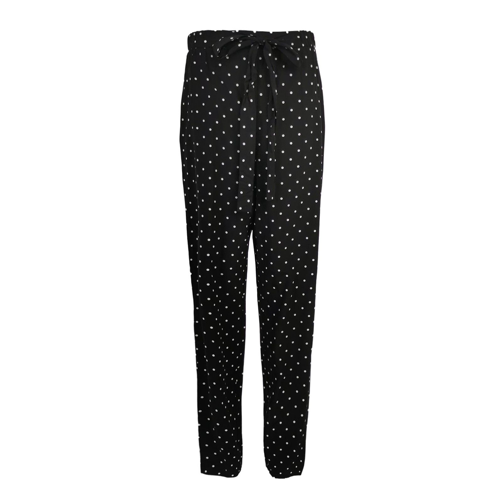 Prada Prada Polka Dot Silk Pants Size IT 40 Size 27" / US 4 / IT 40 - 1 Thumbnail