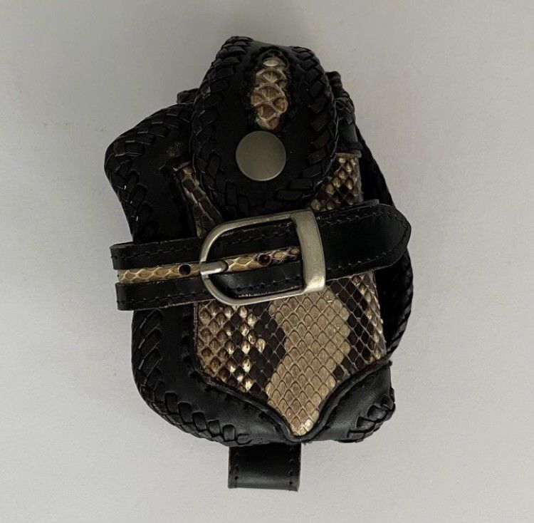L7 Real Hip L7 REAL HIP Snakeskin Leather Belt bag wallet thingy Size ONE SIZE - 1 Thumbnail