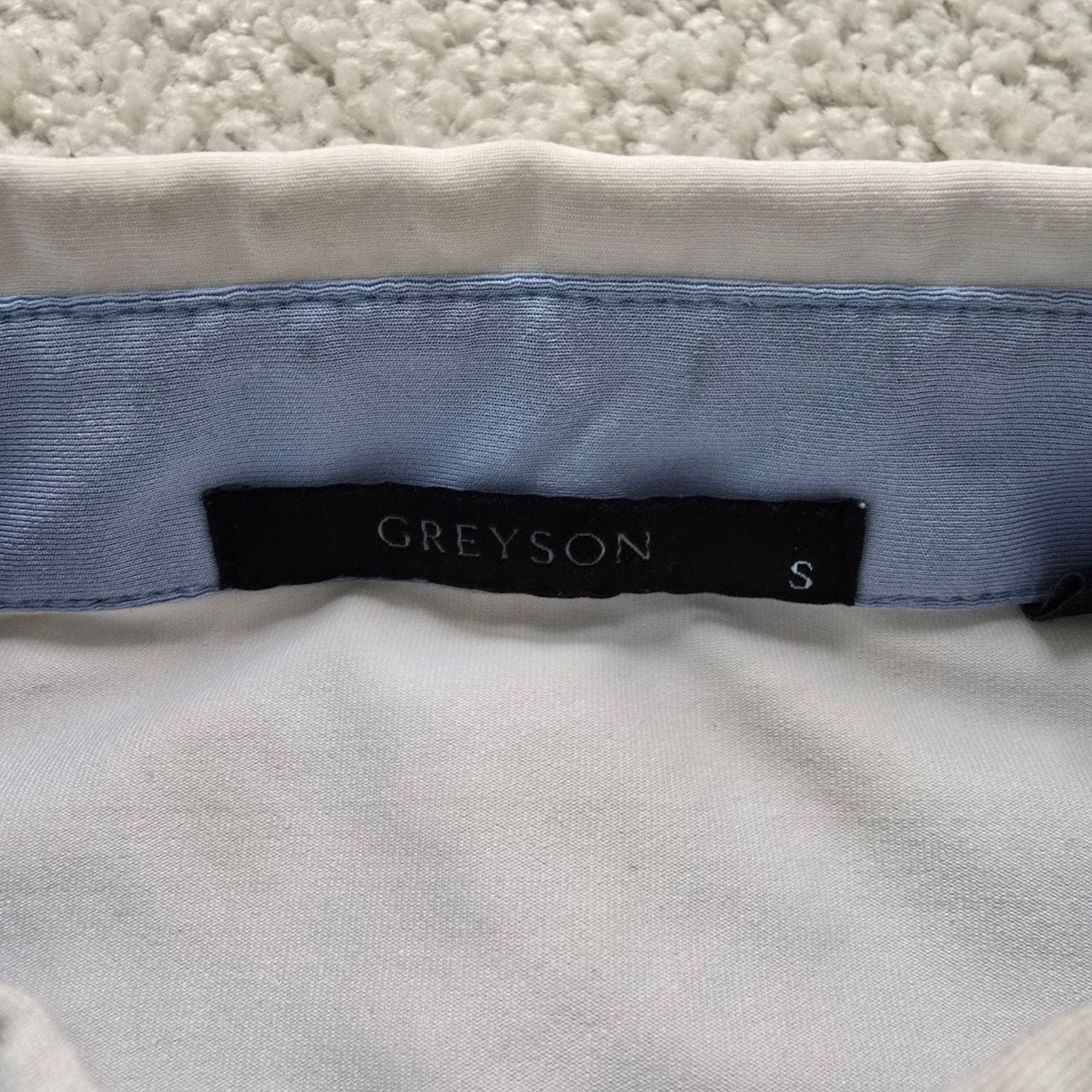 Other Greyson golf Polo White Cincoro Party summer casual small Size US S / EU 44-46 / 1 - 6 Thumbnail