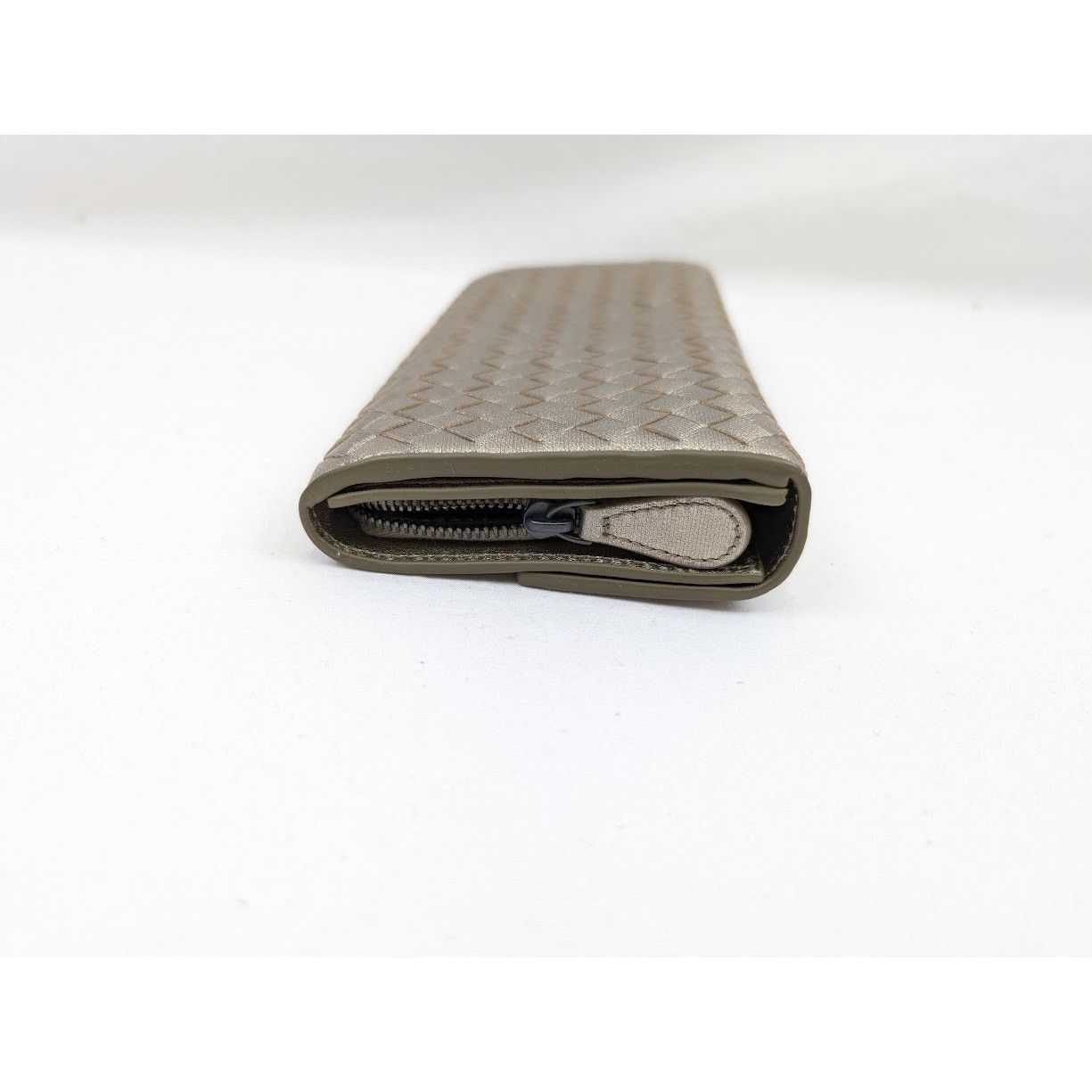Bottega Veneta o1rshd1 Size : OS/ Intrecciato Gros Grain Wallet in Champign Size ONE SIZE - 5 Thumbnail