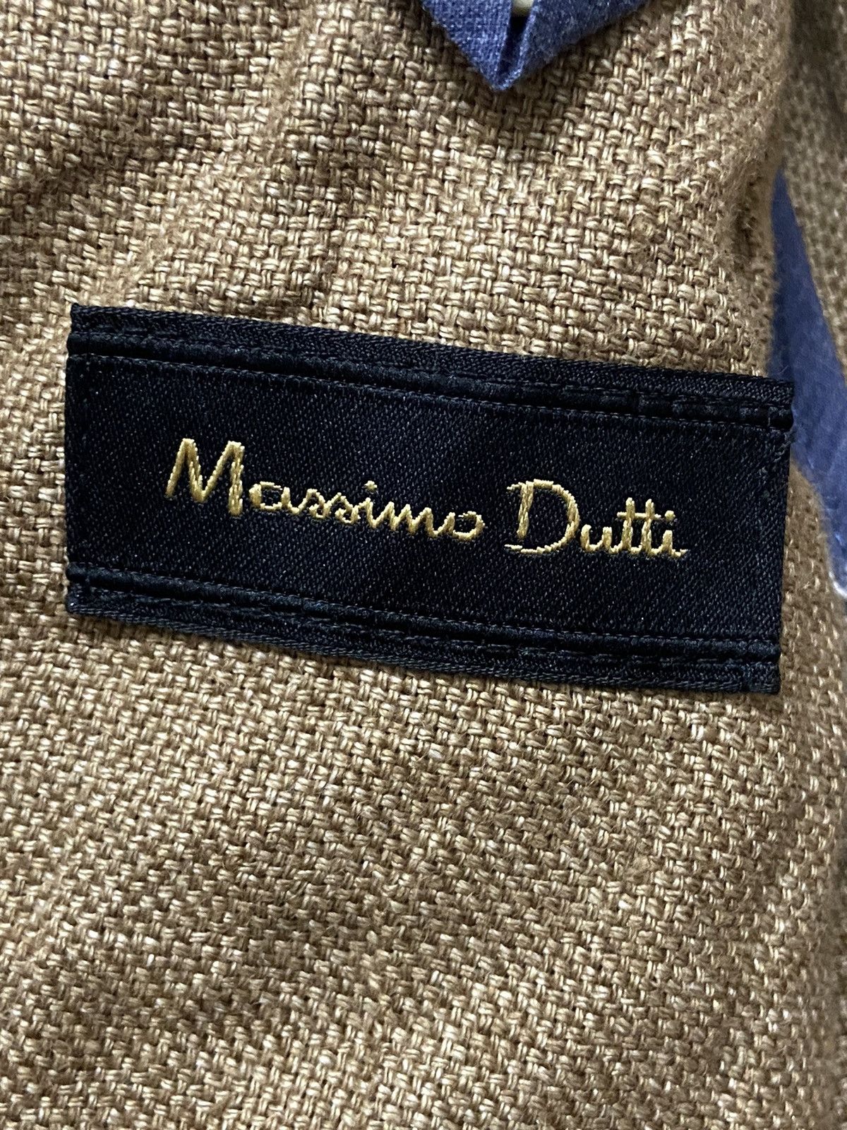 Massimo Dutti Massimo Dutti Exrafine Linen Blazer Jacket Size 46R - 7 Thumbnail