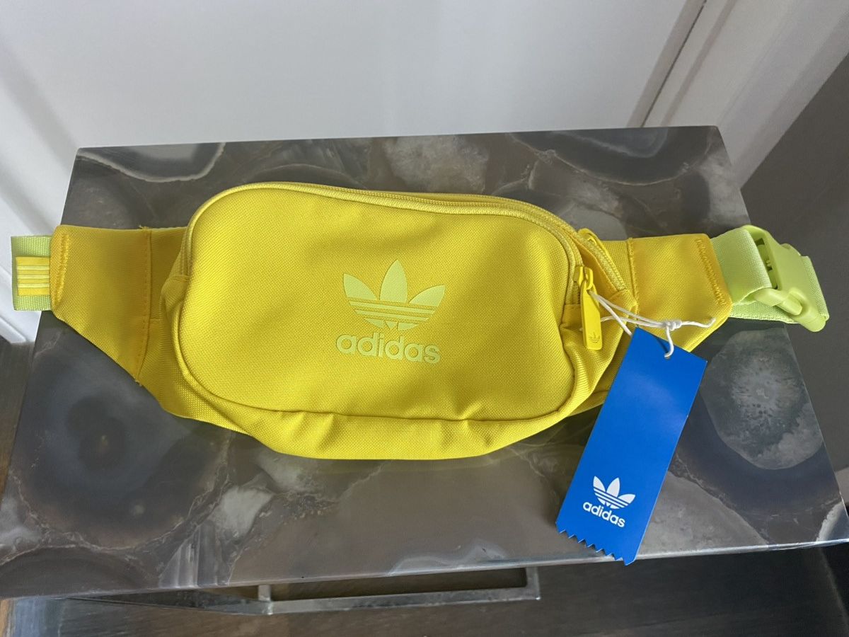 Adidas adidas Essential Crossbody Bag Waist Fanny Pack Yellow Size ONE SIZE - 2 Thumbnail