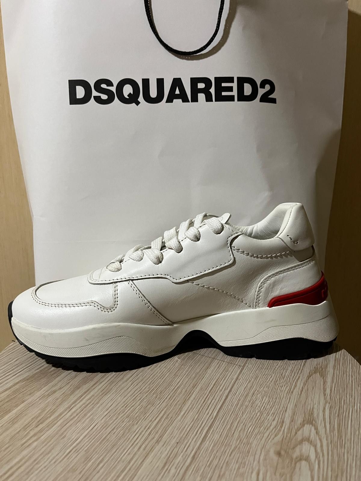 Dsquared2 Vitello Stampa Fiori Lace-Up Size US 8.5 / IT 38.5 - 4 Thumbnail