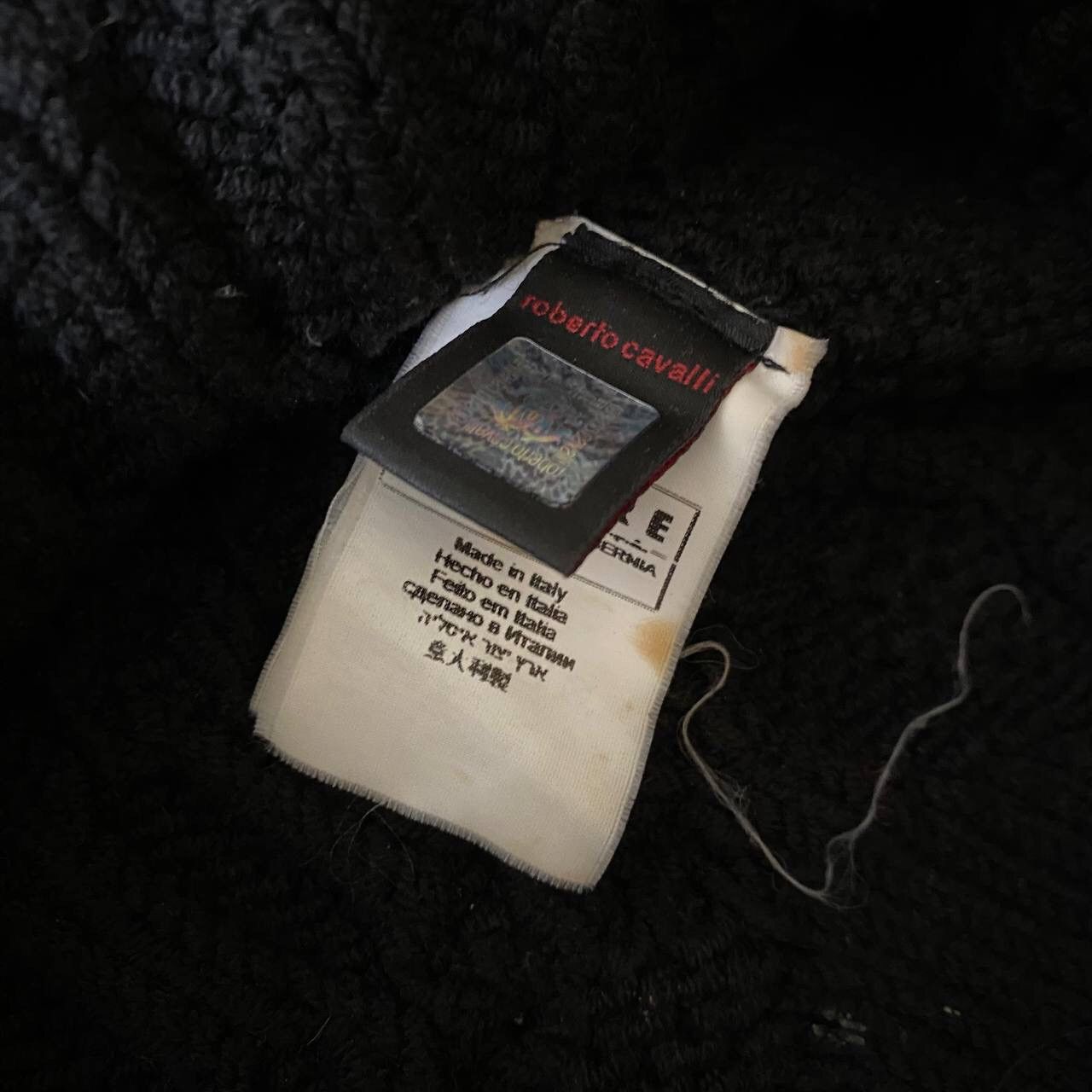 Roberto Cavalli 2007 Roberto Cavalli Vintage Luxury Knitwear Size US L / EU 52-54 / 3 - 14 Thumbnail