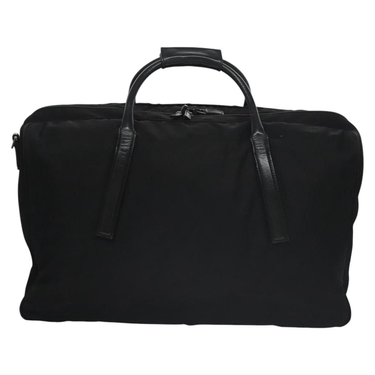 Gucci GUCCI Boston Bag Nylon Black Silver 012 0393 12 012 0393 12 Size ONE SIZE - 3 Thumbnail