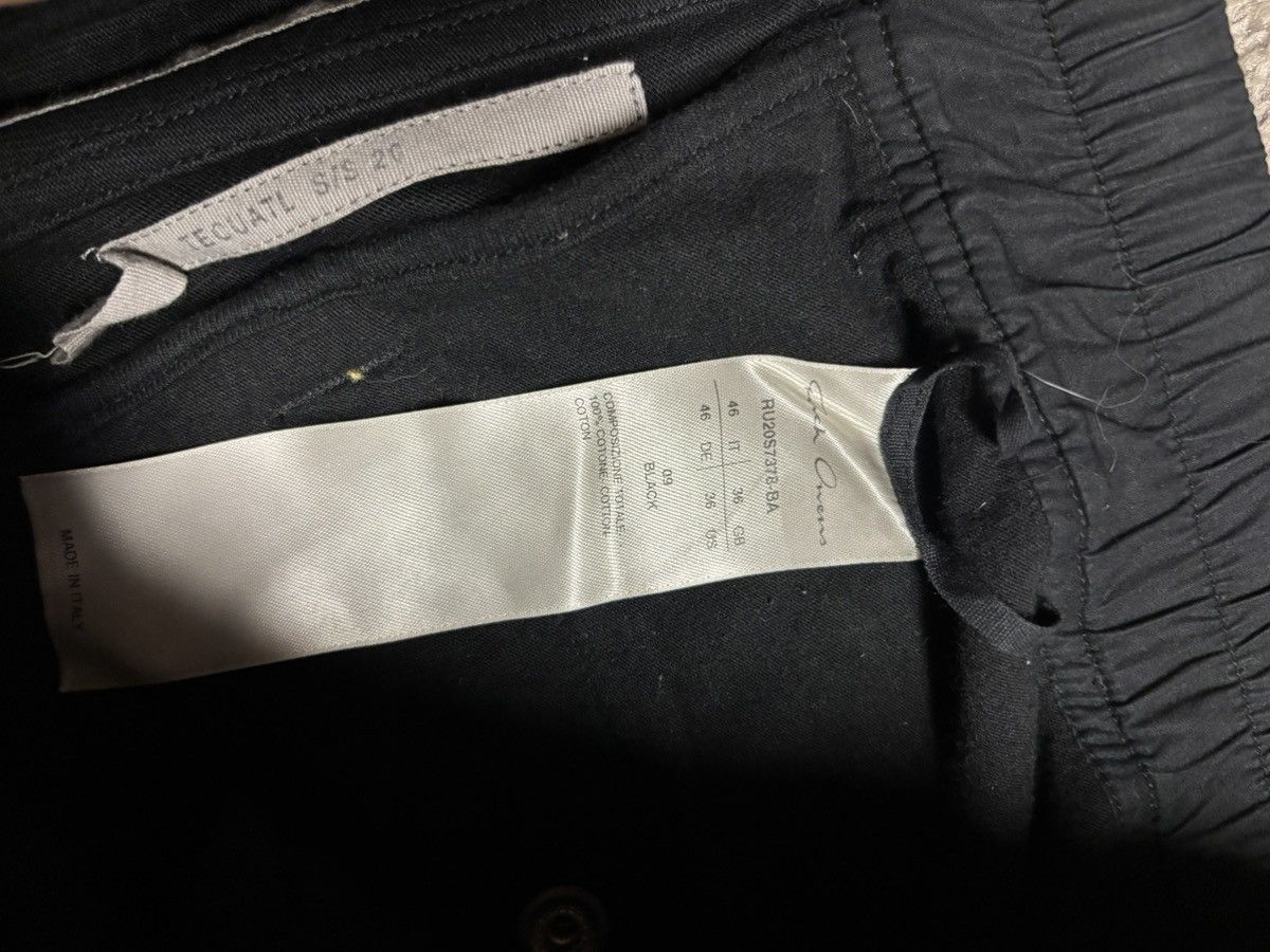 Rick Owens Rick Owens Tecuatl zipper sweatpants S/S’20 Size US 31 - 6 Thumbnail