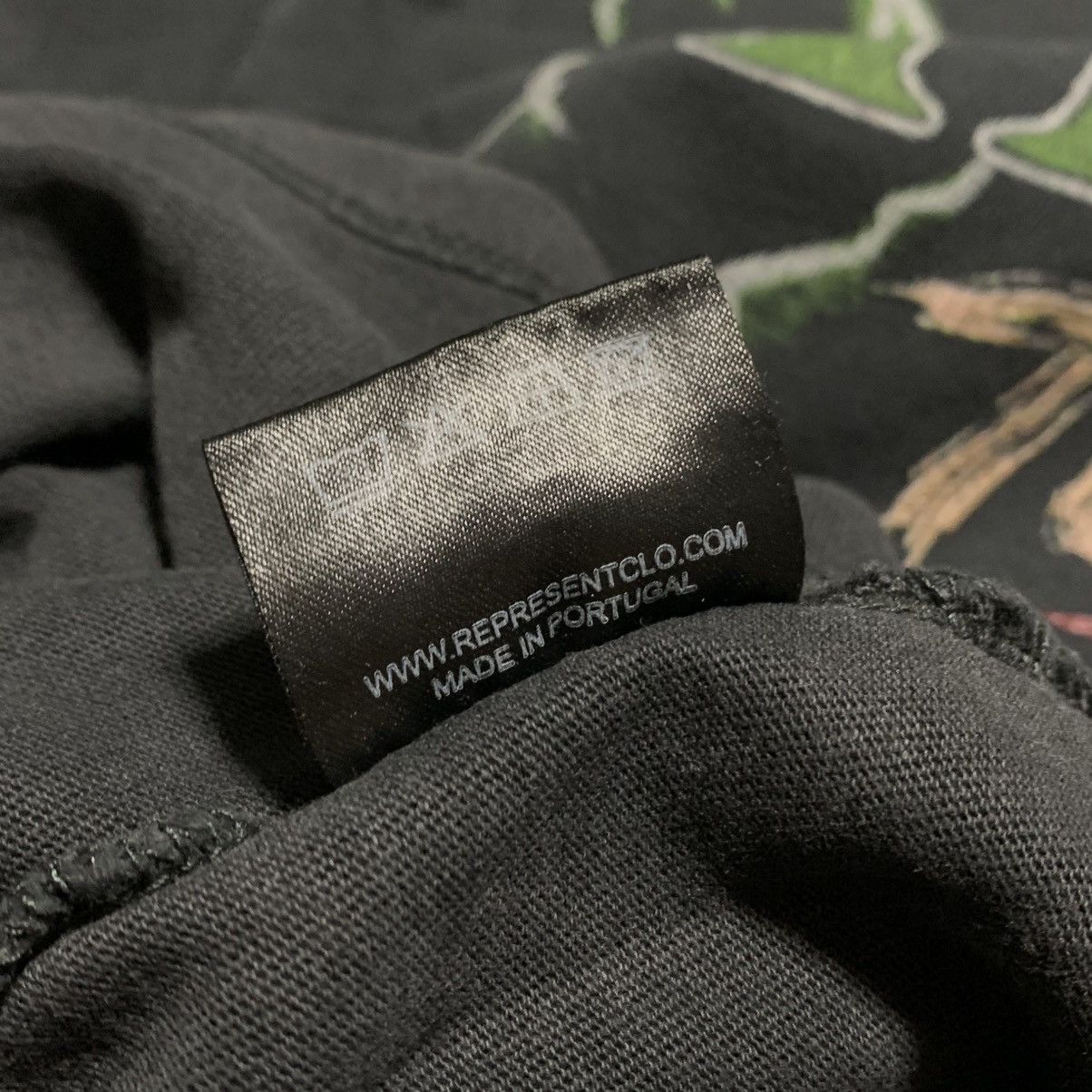 Represent Clo. Represent Small The Heat Graphic Vintage Black Tee 2020 Size US S / EU 44-46 / 1 - 8 Thumbnail