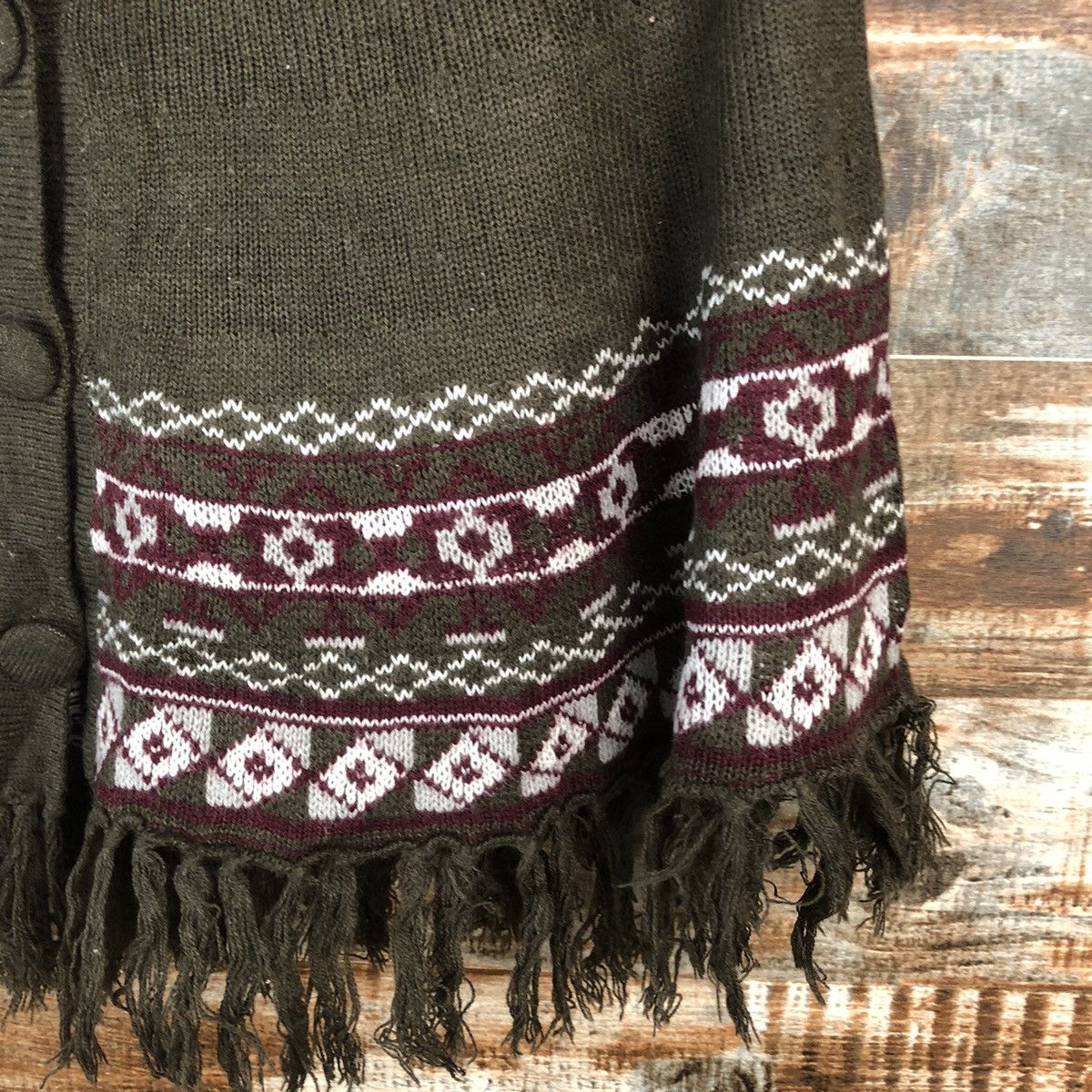 Homespun Knitwear DL Mighan Brown Cloaks Knitwear #C733 Size US M / EU 48-50 / 2 - 8 Thumbnail
