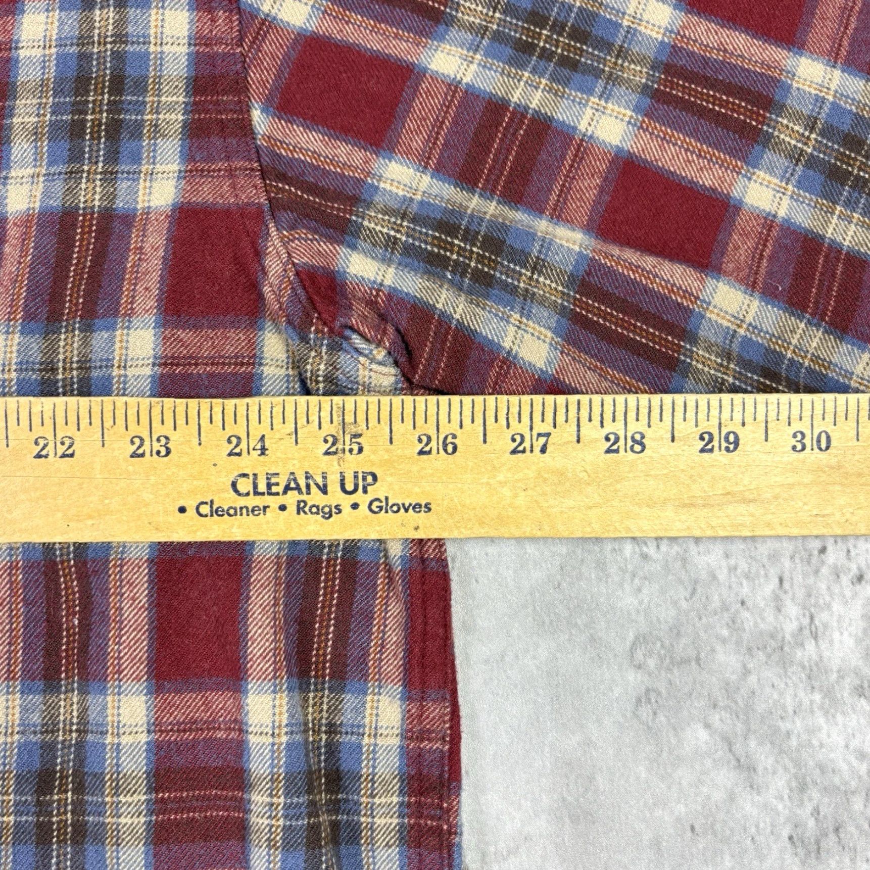 Carhartt VINTAGE Carhartt Shirt Mens 2XL Red Plaid Flannel Heavyweight Button-Up Workwear Size US XXL / EU 58 / 5 - 3 Thumbnail