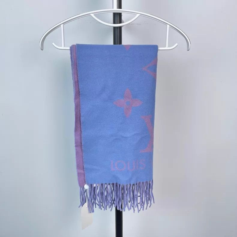 Louis Vuitton Louis Vuitton Blue-purple gradient color-block double-side Size ONE SIZE - 9 Thumbnail