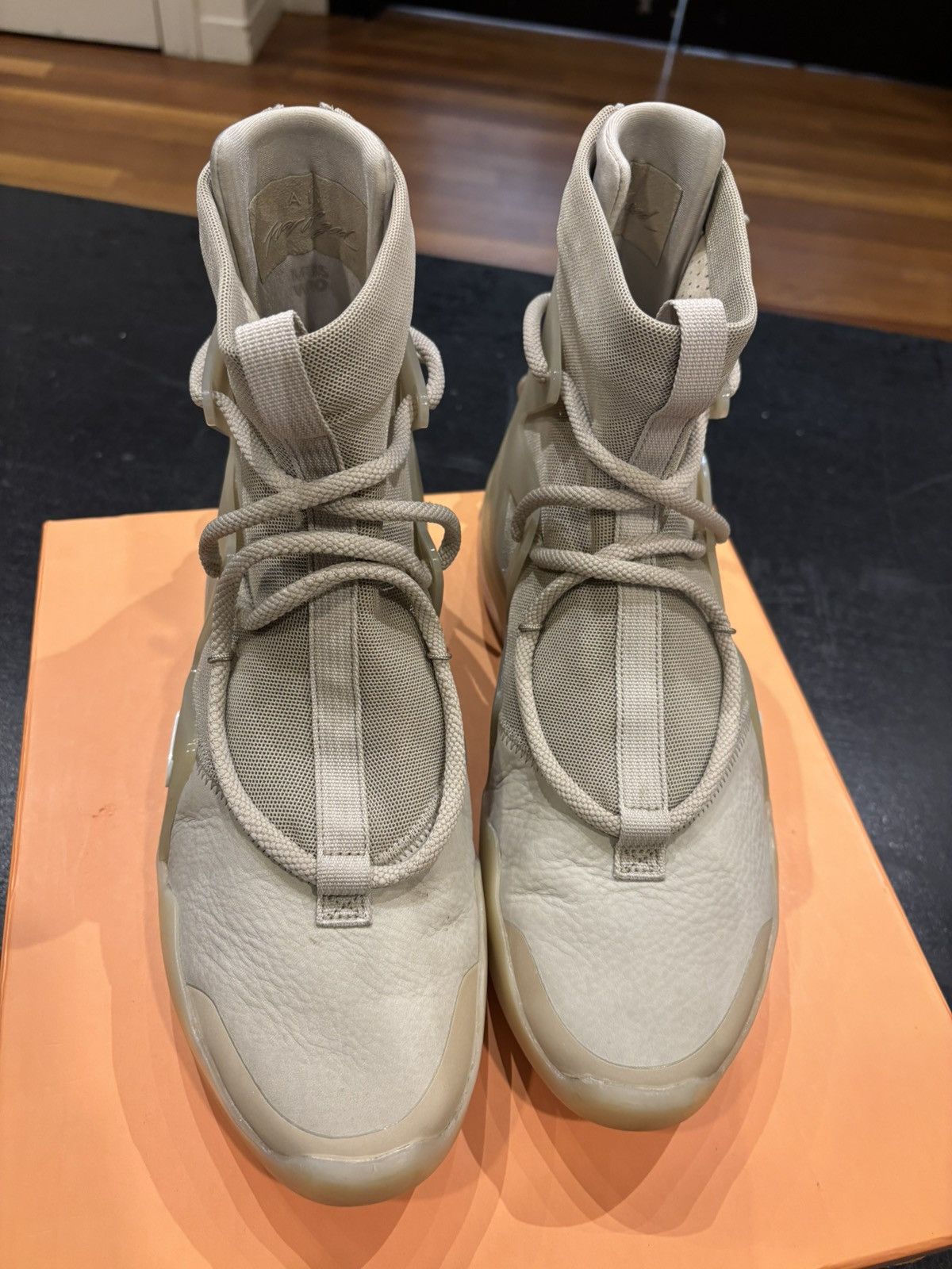 Fear of God × Nike Nike Air FOG 1 ‘Oatmeal’ Size US 8.5 / EU 41-42 - 4 Thumbnail