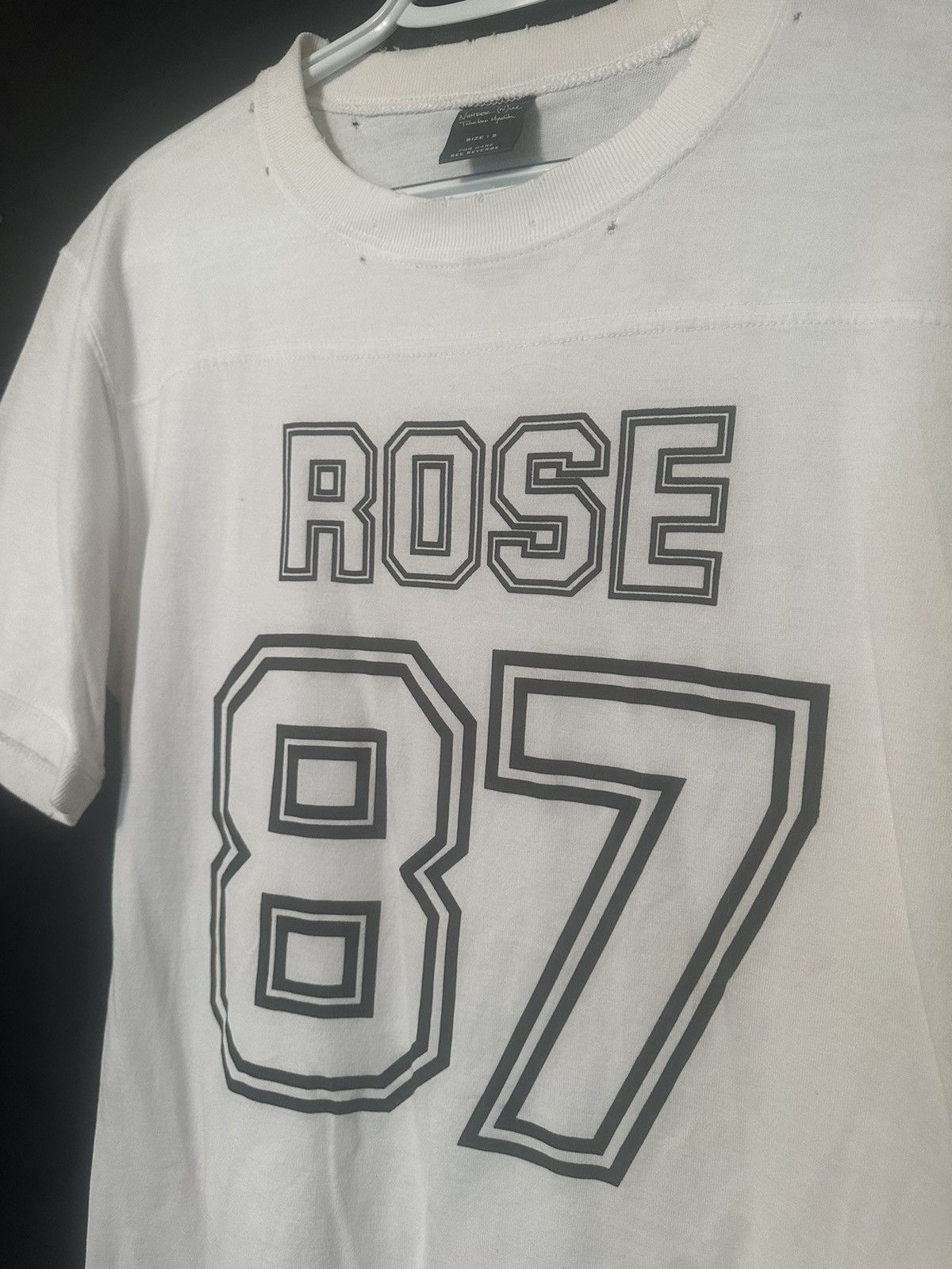 Number (N)ine Number Nine “ 87 Rose “ T-Shirt Size US M / EU 48-50 / 2 - 2 Thumbnail