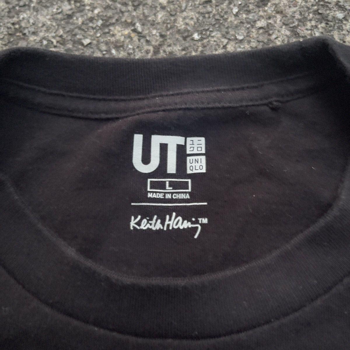 Keith Haring × Uniqlo × Vintage Vintage UNIQLO KEITH HARING MOMA Pocket Shirt Size US L / EU 52-54 / 3 - 6 Thumbnail