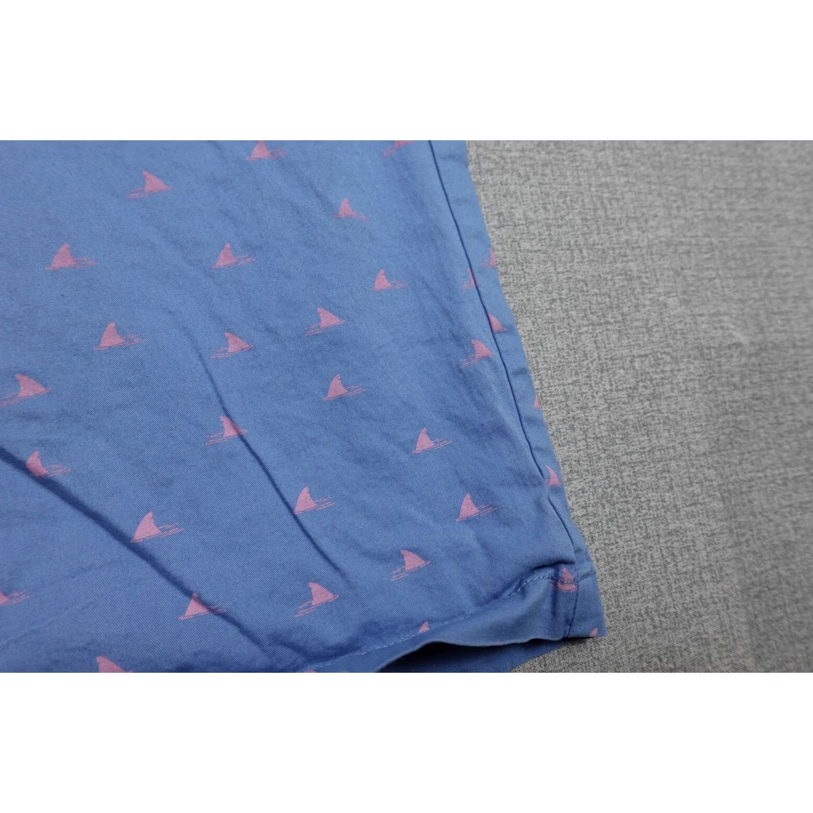 Peter Millar Peter Millar Shorts Mens 42L Blue Shark All Over Print Chino Golf Flat Front Shorts Mens Blue Shark All Over Print Chino Flat Front Size US 42 / EU 58 - 4 Thumbnail