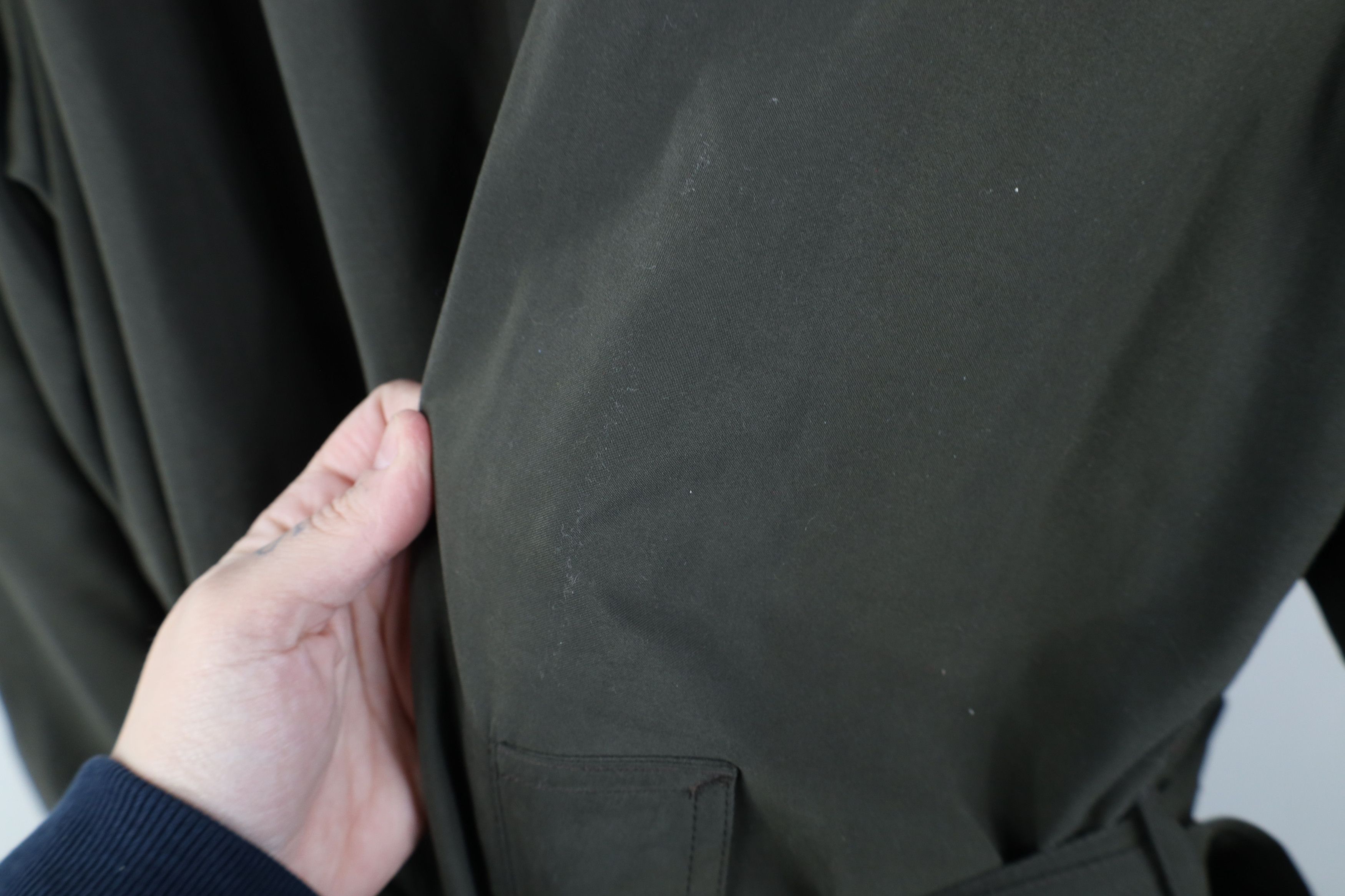 Vintage Vintage 90s Streetwear Belted Microfiber Trench Coat Jacket Size US XXL / EU 58 / 5 - 8 Thumbnail