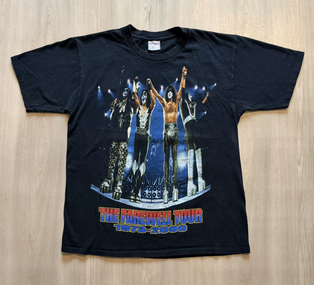 Vintage Vintage 2000 KISS Farewell Tour Shirt Sz L Size US L / EU 52-54 / 3 - 1 Thumbnail