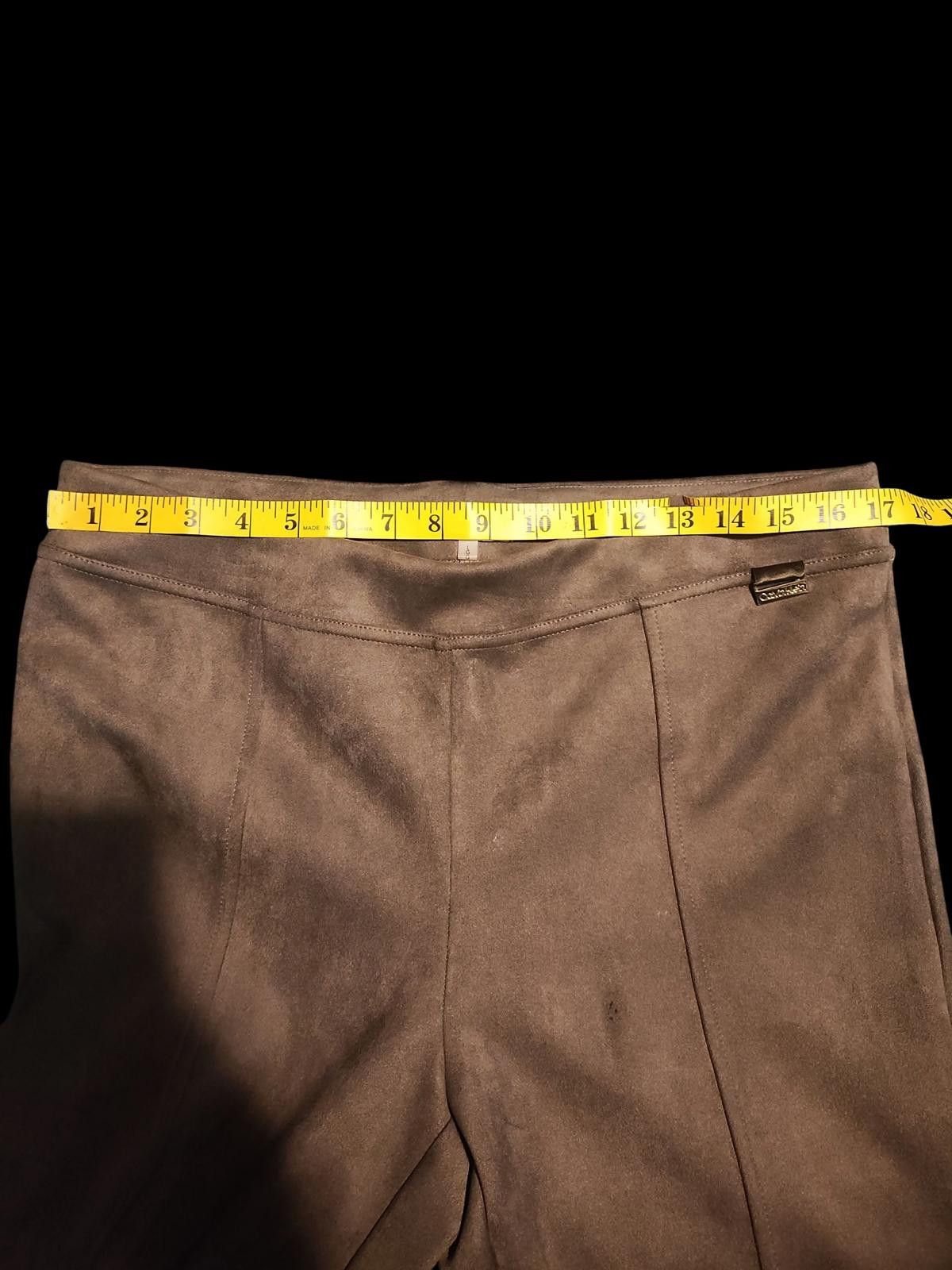 Calvin Klein Calvin Klein Soft Velour Fleece Pants Size 36" / US 14 / IT 50 - 7 Thumbnail