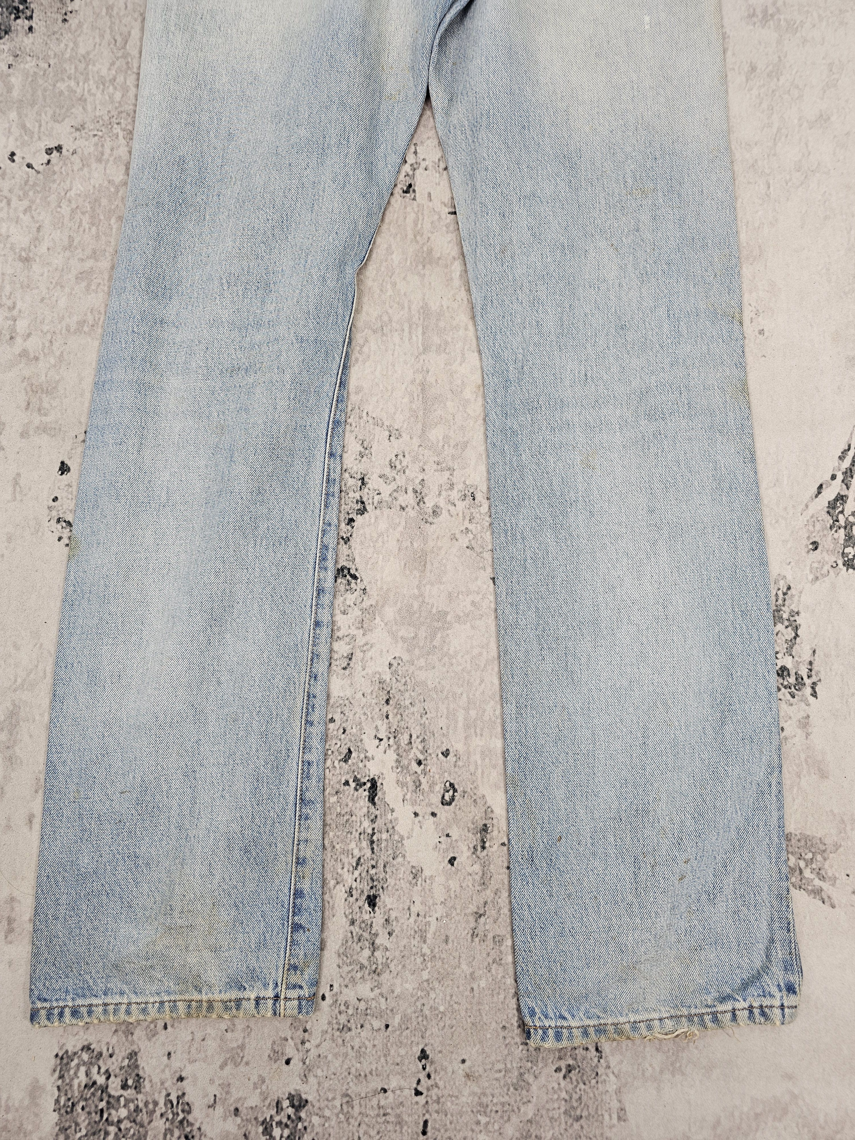 Levi's Vintage Clothing Vtg LEVIS 501 Redline Ripped Rusty Repro Jeans L0442 Size US 33 - 6 Thumbnail
