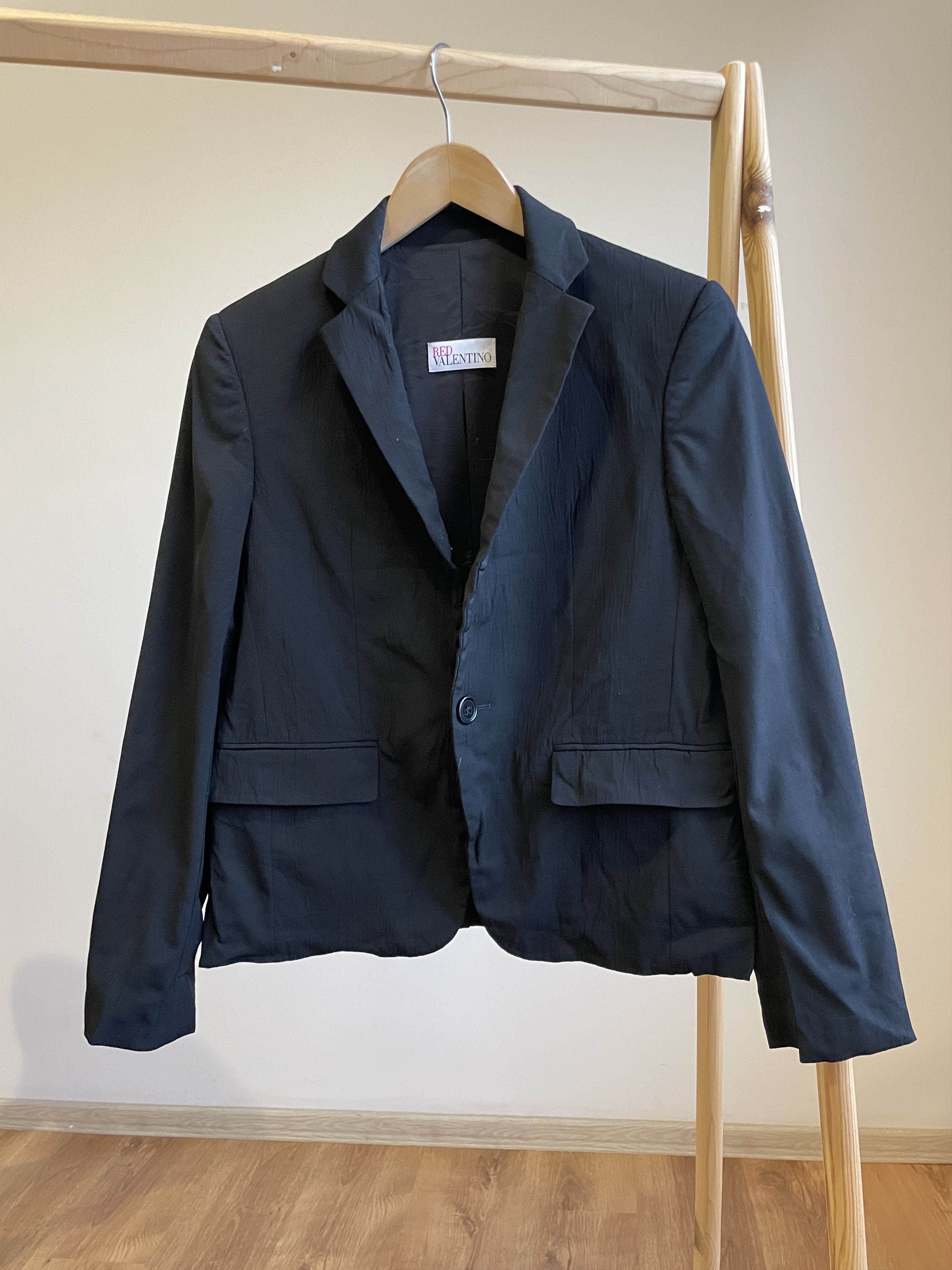 RED Valentino RED Valentino Womens Viscose Wool Blazer Size EUR 40 Size S / US 4 / IT 40 - 1 Thumbnail