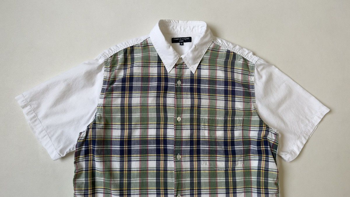 Comme des Garcons S/S 05 Madras Check Front Panel Shirt Size US M / EU 48-50 / 2 - 3 Thumbnail