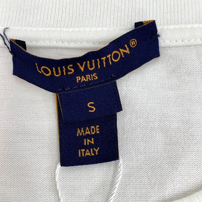 Louis Vuitton Louis Vuitton White Cotton Short Sleeve Dress-2506 Size S / US 4 / IT 40 - 5 Thumbnail