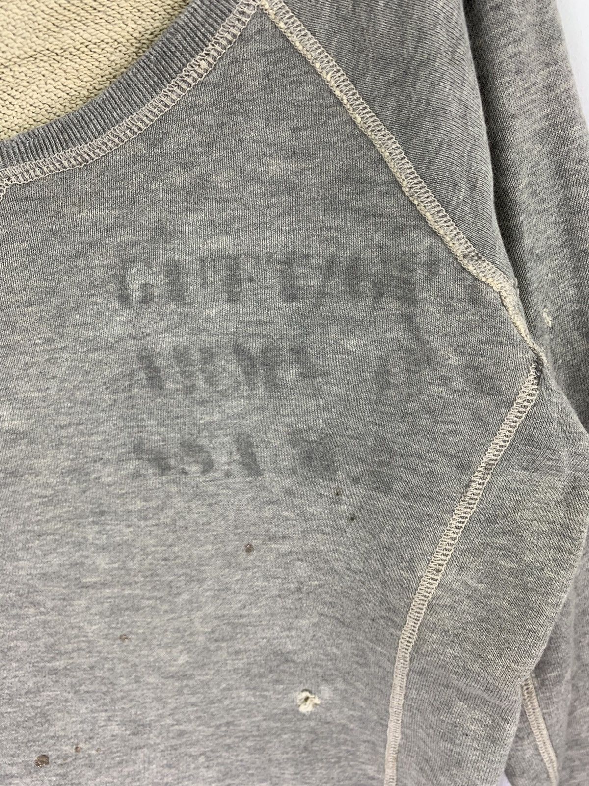 Johnbull Johnbull Sweatshirts Distressed Design Gray Colour Size US M / EU 48-50 / 2 - 4 Thumbnail