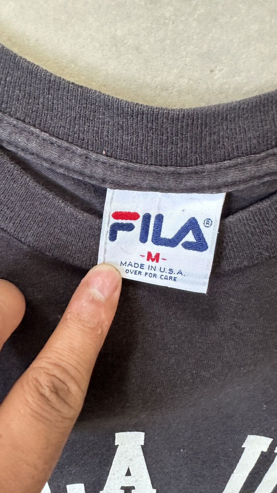 Fila VINTAGE FILA BIG LOGO TEE Size US M / EU 48-50 / 2 - 4 Thumbnail