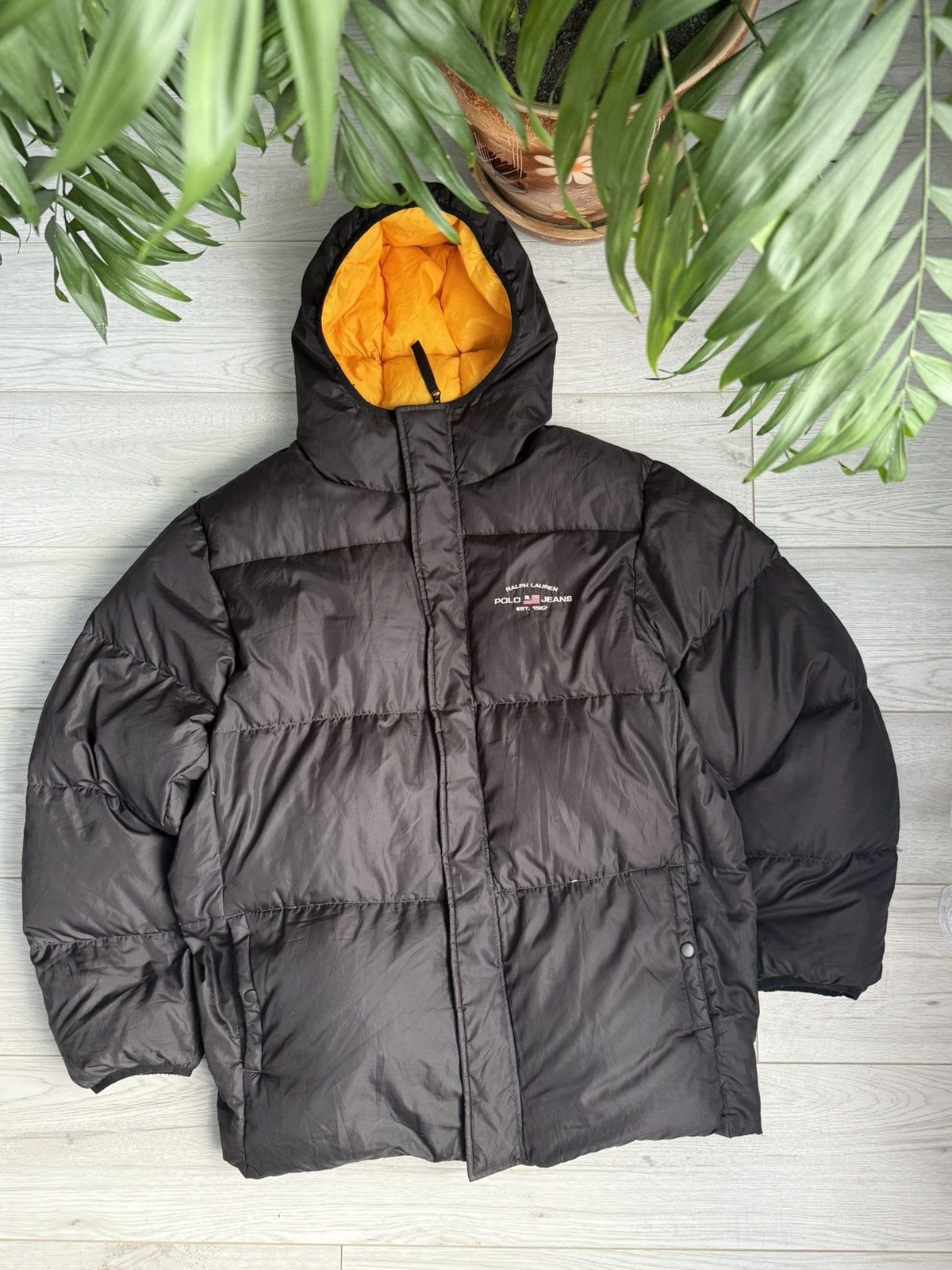 Lauren Ralph Lauren × Polo Ralph Lauren × Vintage Vintage Puffer jacket Polo Ralph Lauren Puffer Down jacket Size US XL / EU 56 / 4 - 1 Thumbnail