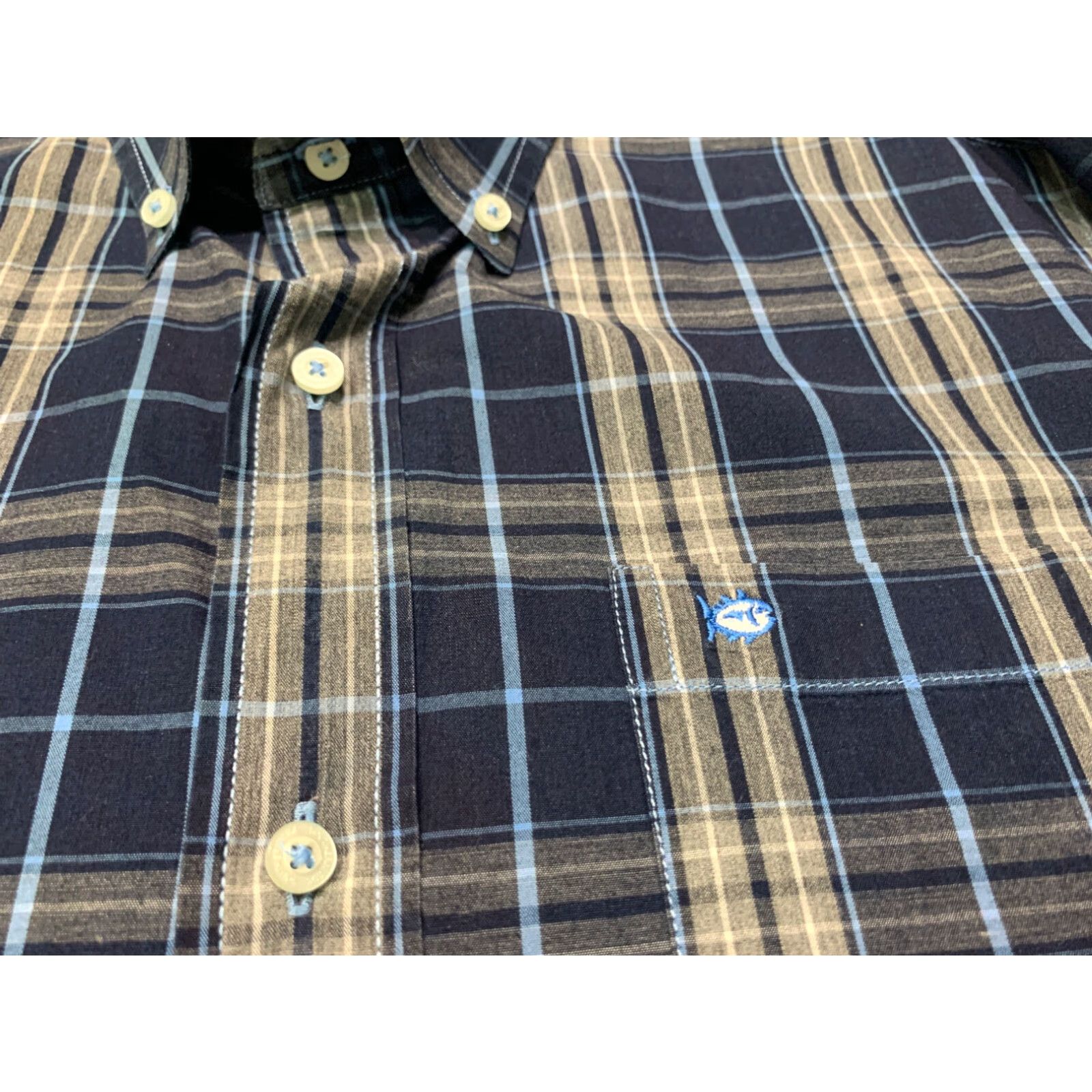 Southern Tide Southern Tide Classic Fit Plaid Button Down Long Sleeve Shirt Men's Medium Multi-Colored Size US M / EU 48-50 / 2 - 4 Thumbnail