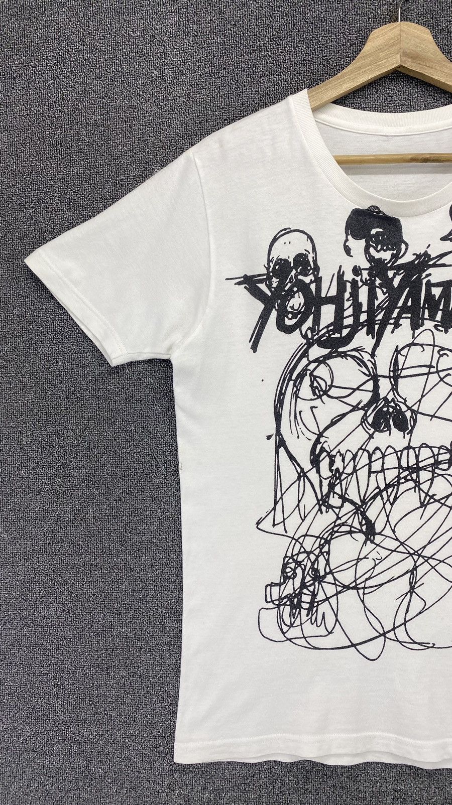 Yohji Yamamoto Vintage Yohji Yamamoto Punk Style Tee T Shirts Size US M / EU 48-50 / 2 - 3 Thumbnail