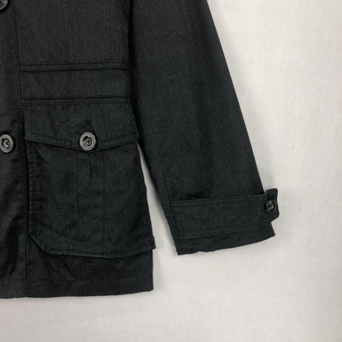 Zara Vintage 00’s Zara Man Double Breasted Zipper Jacket Size US M / EU 48-50 / 2 - 3 Thumbnail