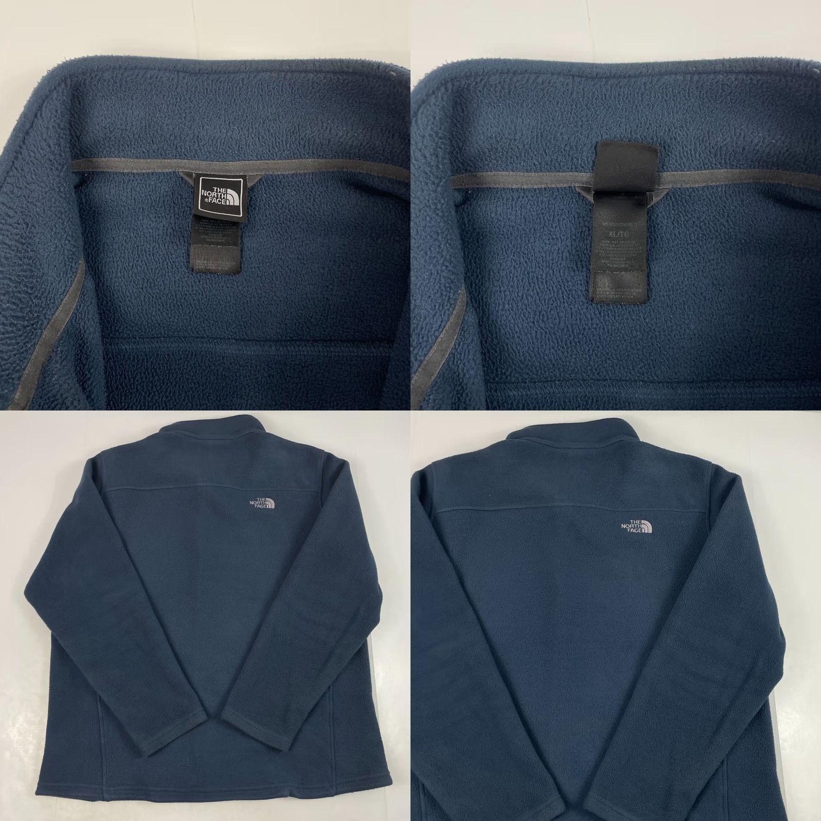 The North Face The North Face Jacket Mens XL Blue Fleece Full Zip Outdoors Regular Fit Wind-Resistant Pockets Logo Embroidered Casual, Travel, Workwear Men Size US XL / EU 56 / 4 - 8 Thumbnail