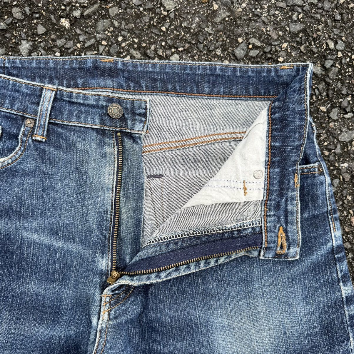Edwin W36 Vintage edwin denim faded rippep jean pants Size US 36 / EU 52 - 7 Thumbnail