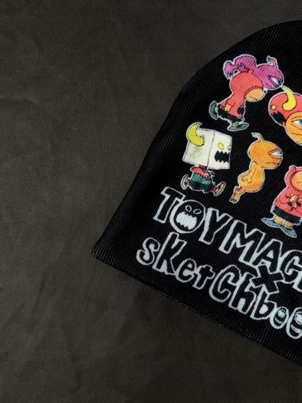 Toy Machine sKetChboOk 3 Toy Machine No Cuff Knit Beanie Hat Black OS Size ONE SIZE - 3 Thumbnail