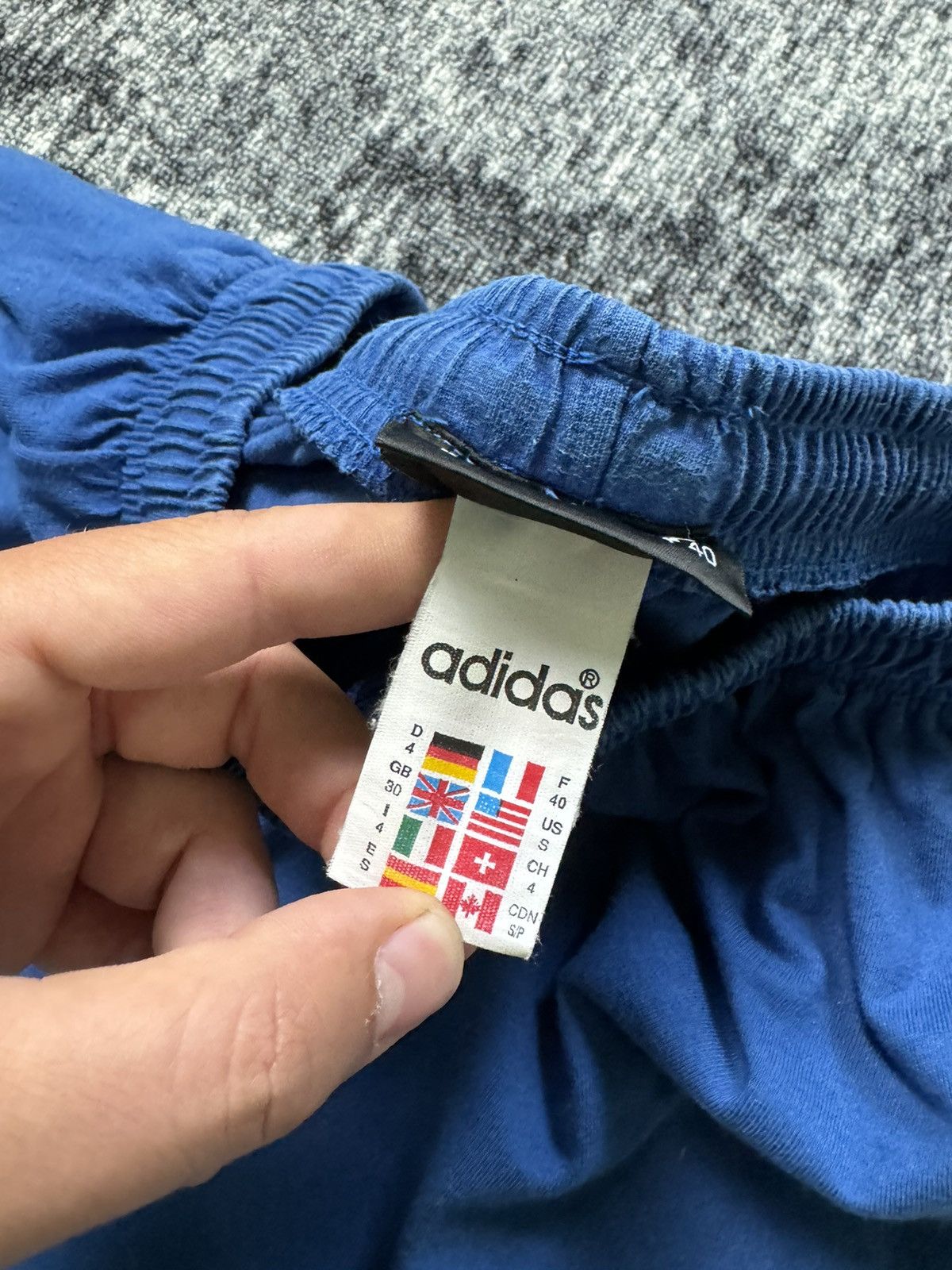 Adidas Vintage Adidas Shorts Rare Blue Y2K STYLE SUMMER 90s Street Size US 32 / EU 48 - 5 Thumbnail