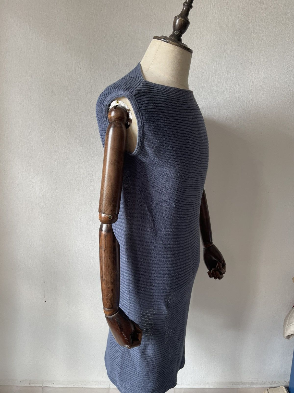 Issey Miyake 80s Issey Miyake sleeveless Dress #99 Size M / US 6-8 / IT 42-44 - 3 Thumbnail