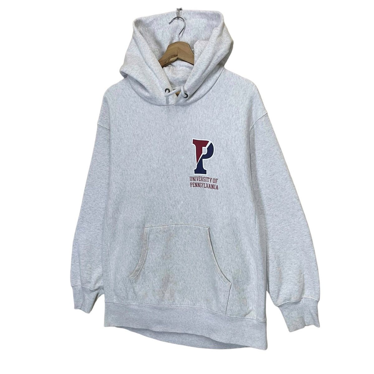 Vintage Vintage 90’s University Of Pennsylvania Crewneck Hoodie Size US M / EU 48-50 / 2 - 3 Thumbnail