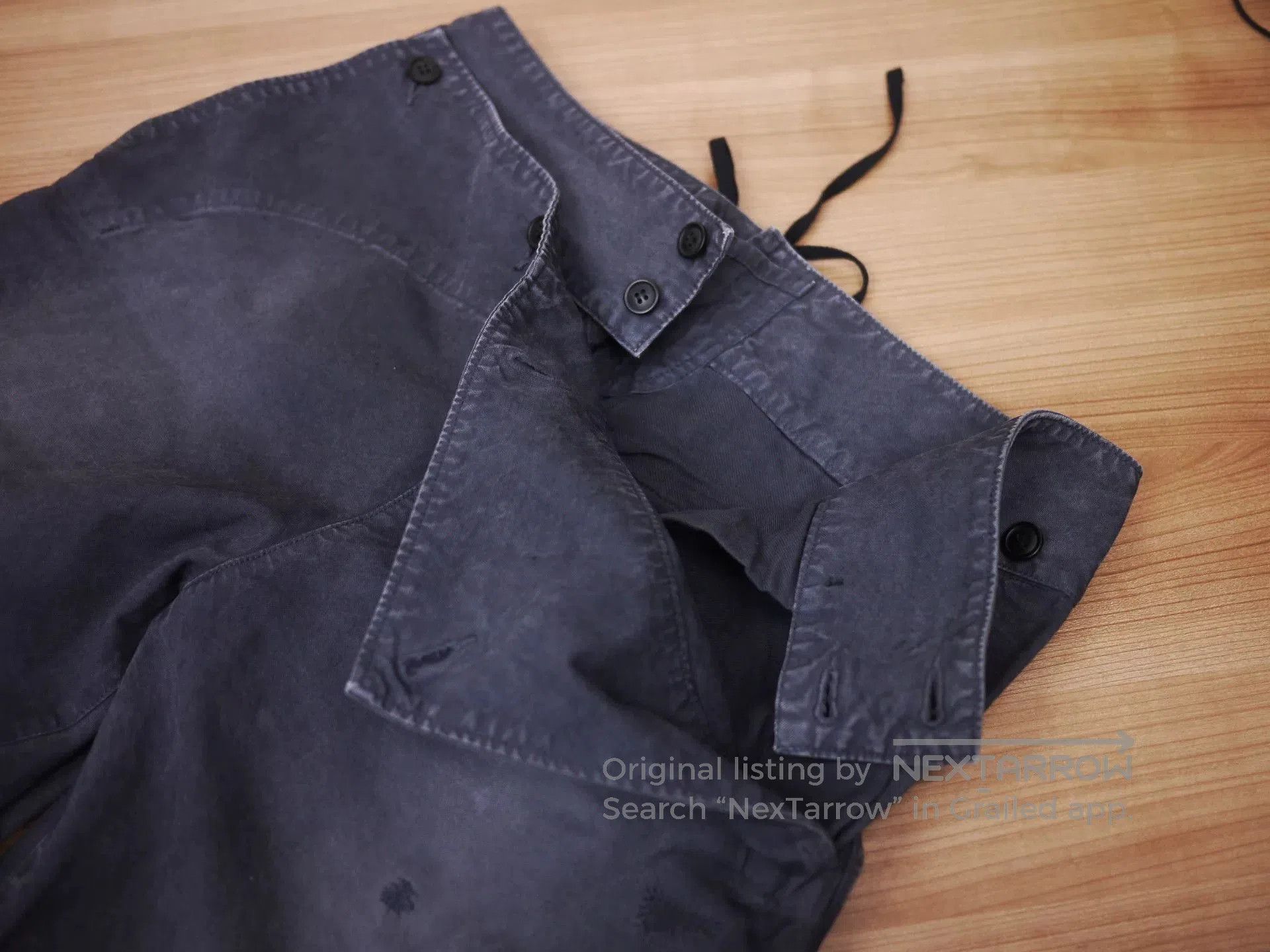 Visvim visvim holman pants with damage details. Size US 34 / EU 50 - 6 Thumbnail