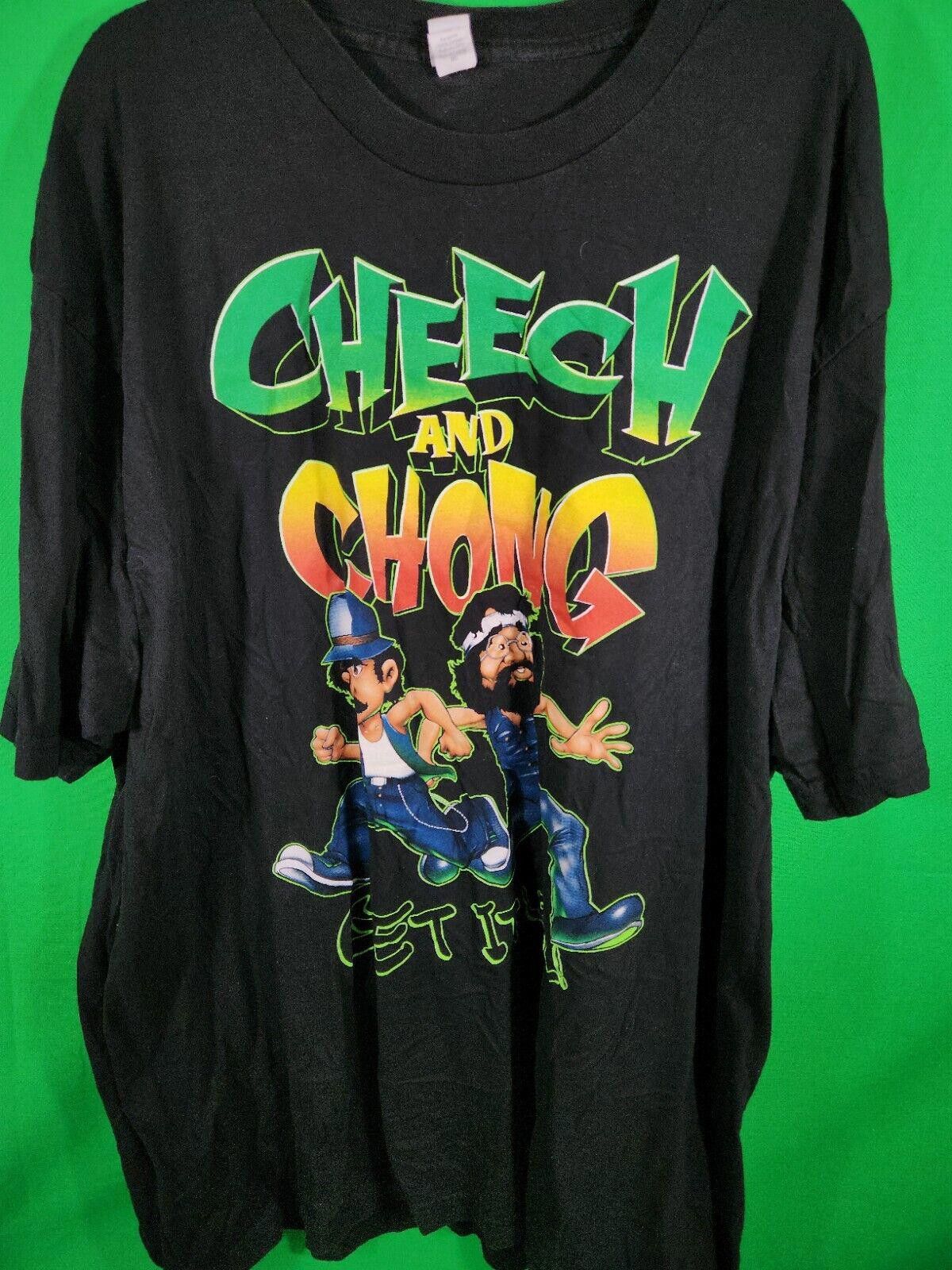 Designer Cheech And Chong Get It Legal Graphic Short Sleeve Size 2XL Size US XXL / EU 58 / 5 - 1 Thumbnail