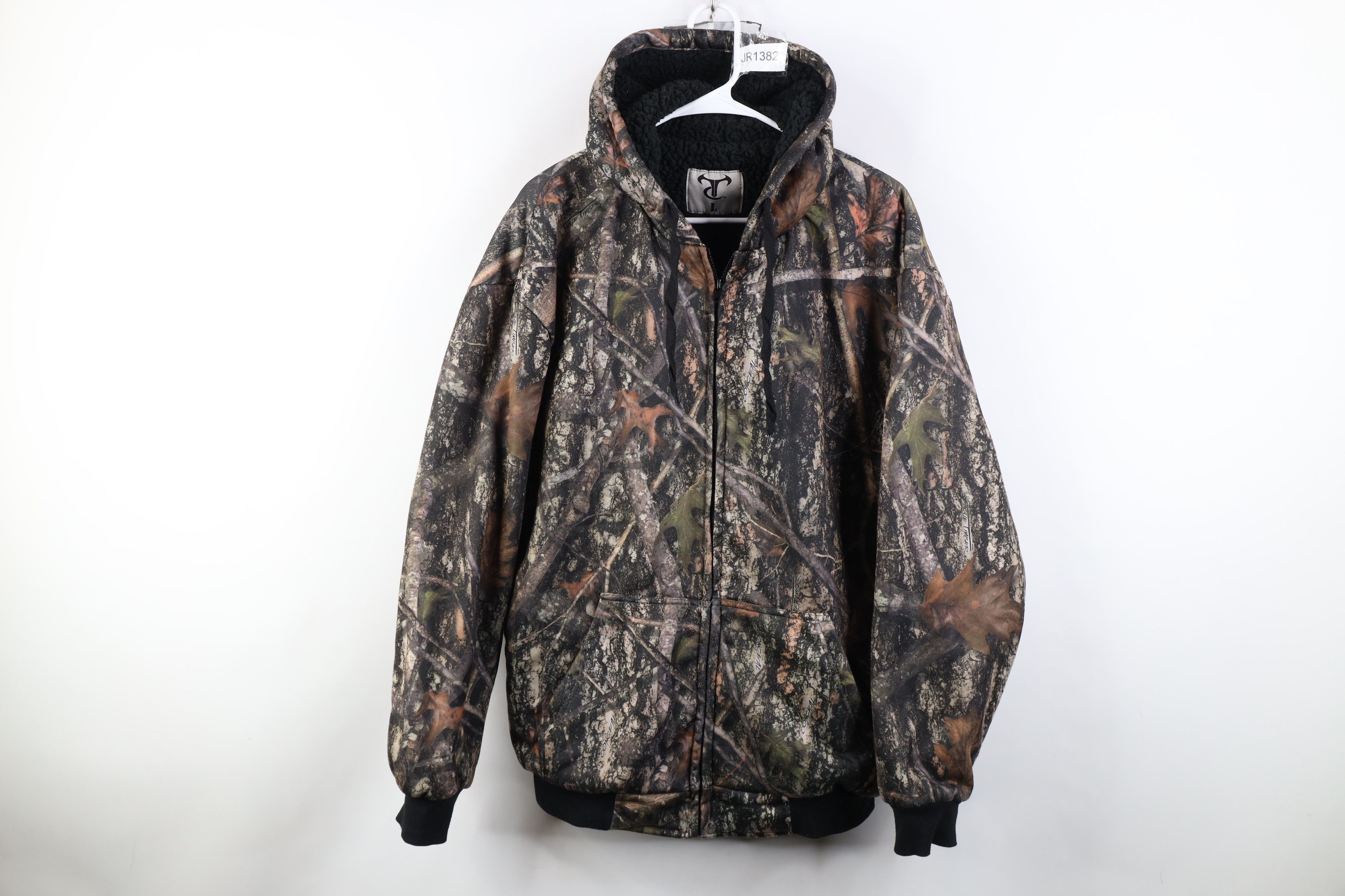 Japanese Brand × Vintage Nitraid Real Weed Camouflage Zip Hoodie