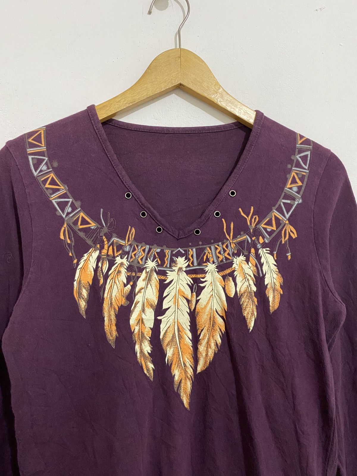 If Six Was Nine Japanese indian necklace printed lgb ifsix styled AA0057 Size US S / EU 44-46 / 1 - 2 Thumbnail