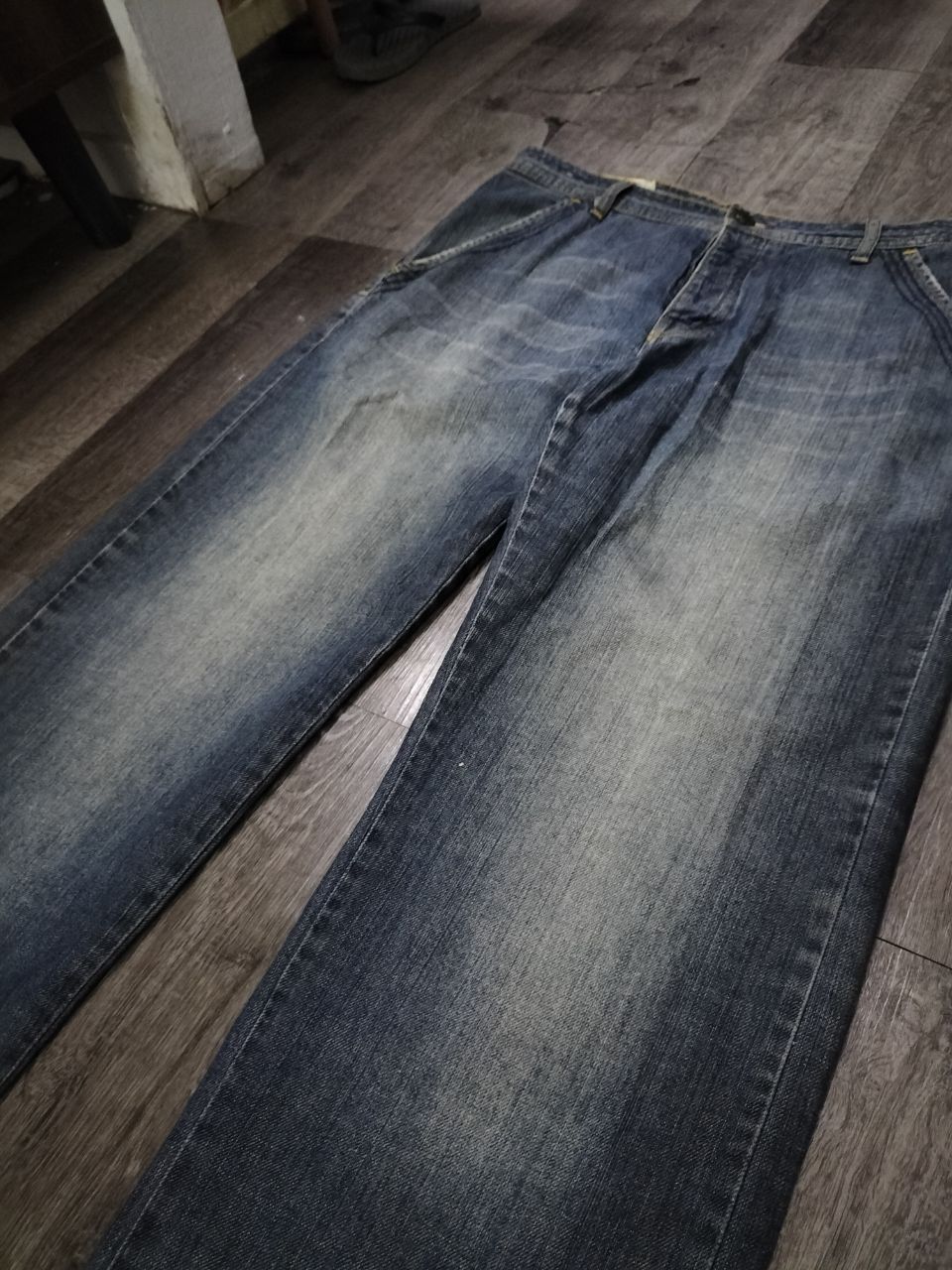 Oakley Oakley Industrial Denim mud wash distressed style jeans goa Size US 37 - 10 Thumbnail
