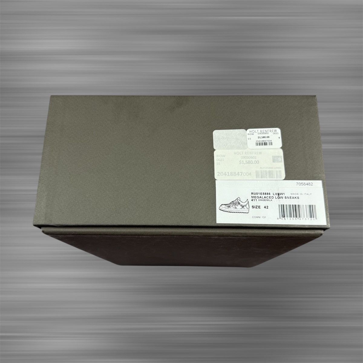 Rick Owens Rick Owens Mainline Hexagram Ramones Low Size US 9.5 / EU 42-43 - 10 Thumbnail
