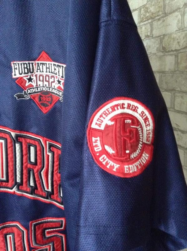 Fubu FUBU jersey, vintage hip hop t-shirt New York, City Series L Size US L / EU 52-54 / 3 - 3 Thumbnail