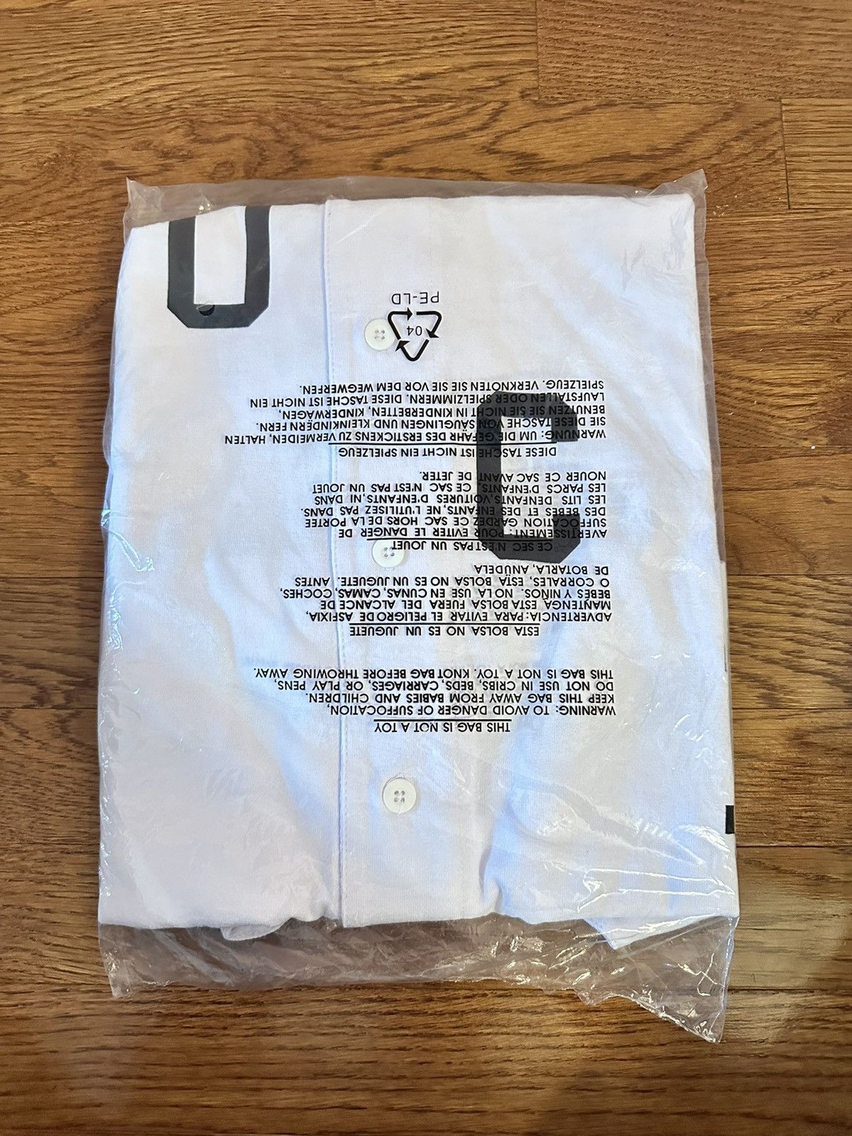 Fuck The Population FTP Fuck Baseball Jersey White Sz L Size US L / EU 52-54 / 3 - 4 Thumbnail