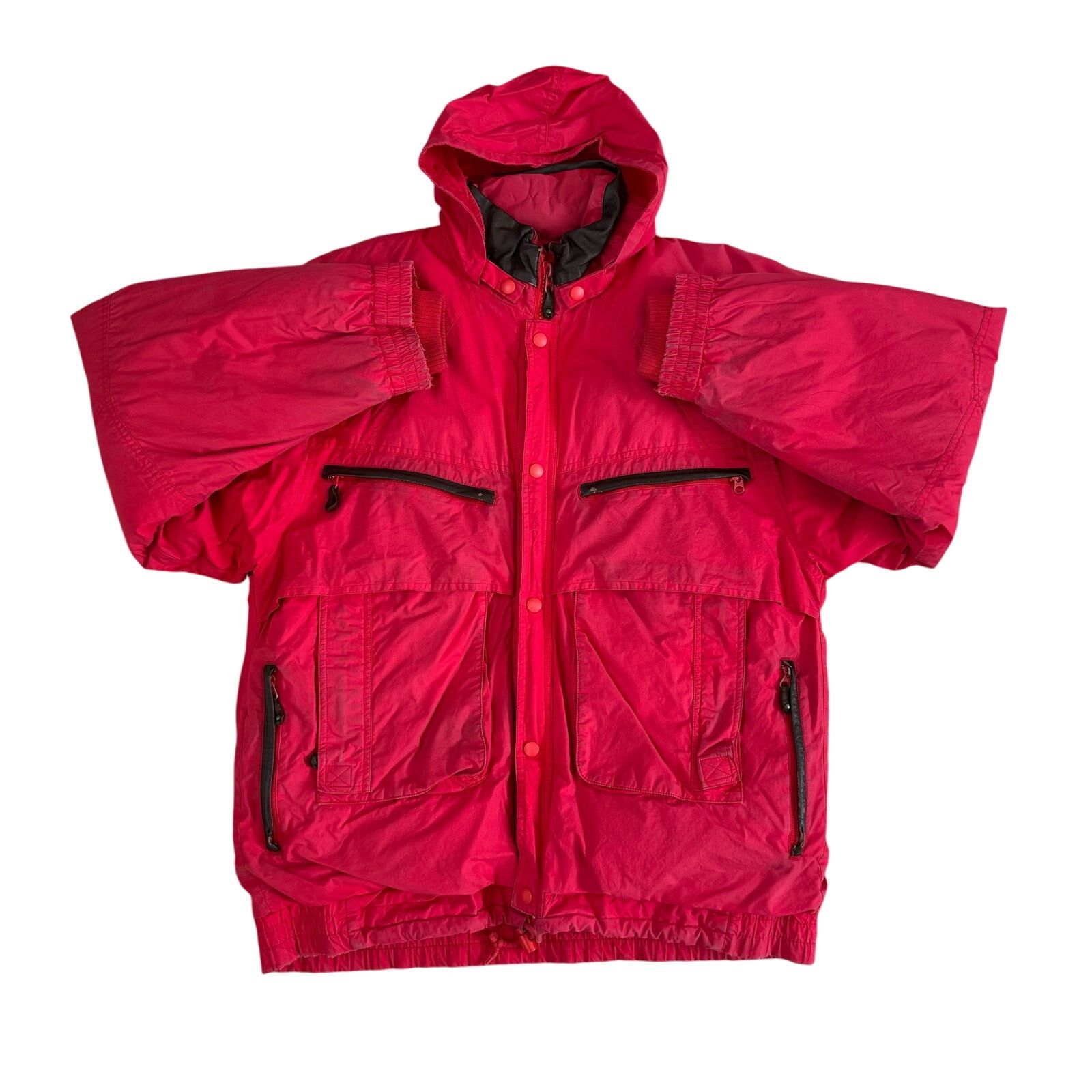 Christian Dior Monsieur Vintage Christian Dior Red Ski Puffer Jacket Size Medium Size M / US 6-8 / IT 42-44 - 1 Thumbnail