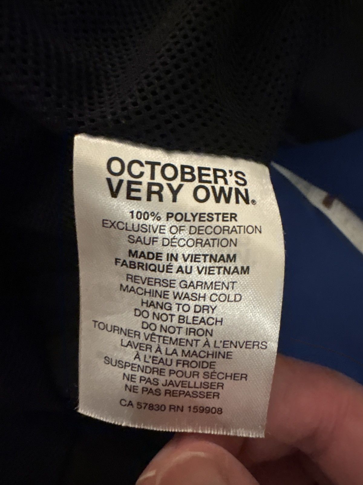 October's Very Own Ovo nylon tracktop Size US S / EU 44-46 / 1 - 7 Thumbnail