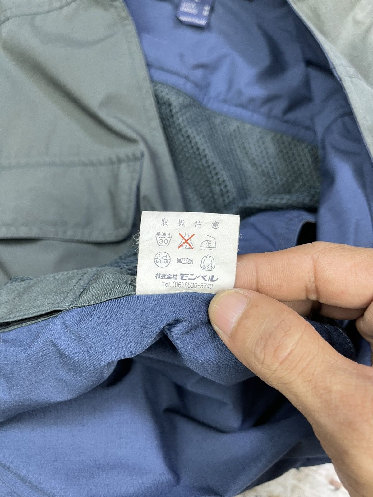 Montbell Vintage Montbell Utility Pocket Ripstop Nylon Size US M / EU 48-50 / 2 - 10 Thumbnail