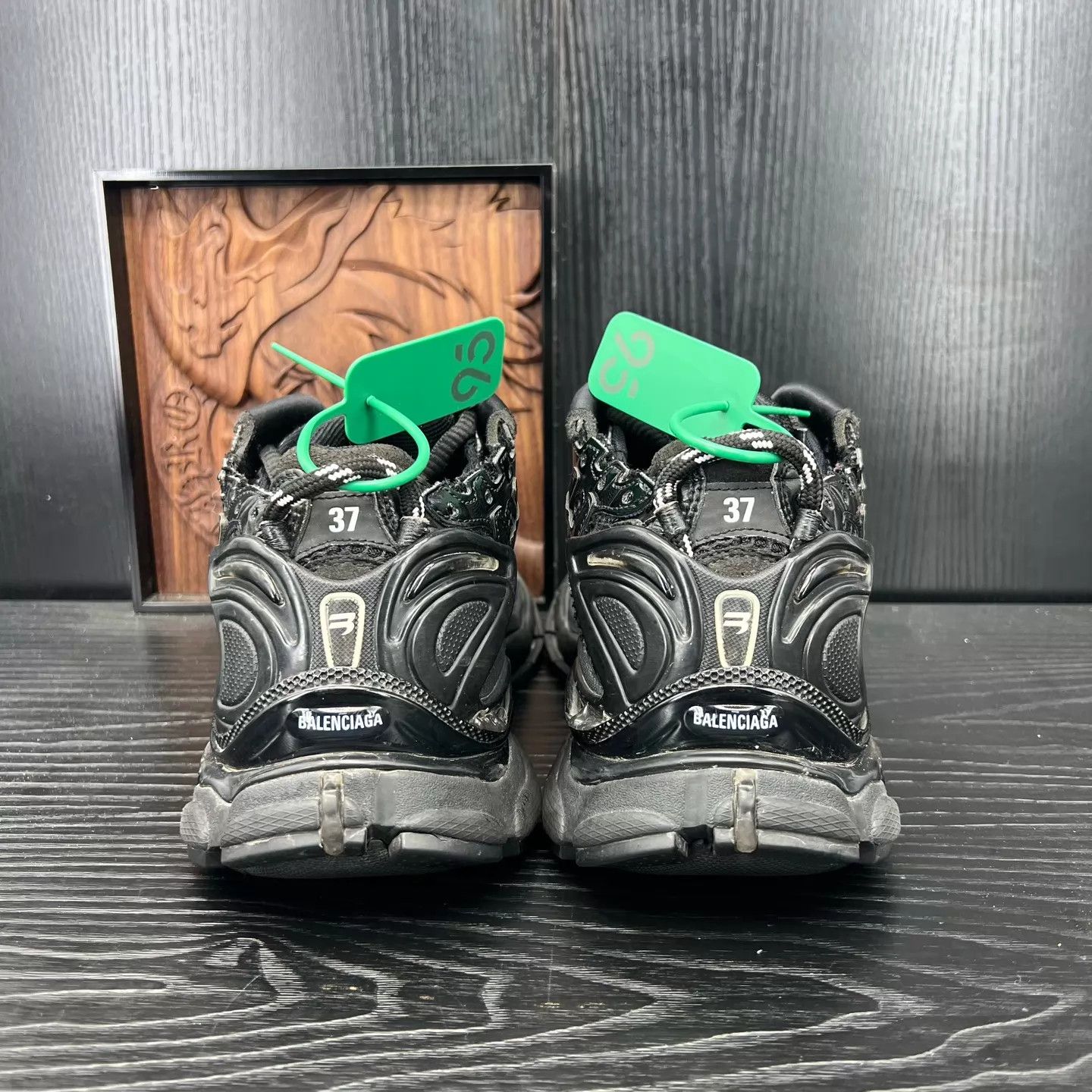 Balenciaga Balenciaga Runner Women's Black 37 Like New Size US 6.5 / IT 36.5 - 5 Thumbnail