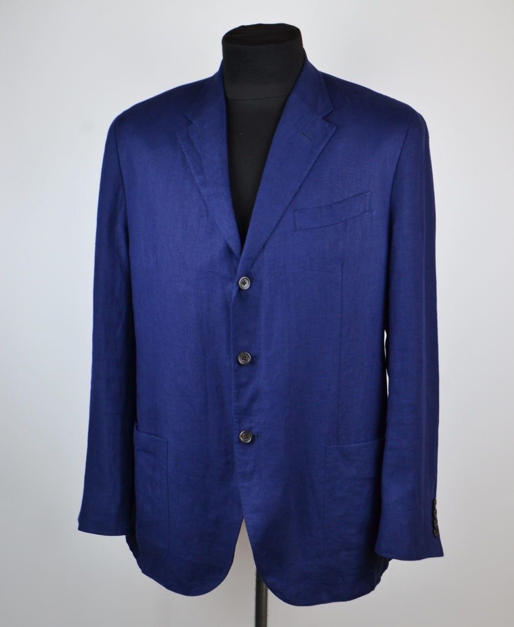Polo Ralph Lauren Vintage Blazer Three buttons Linen Size 56